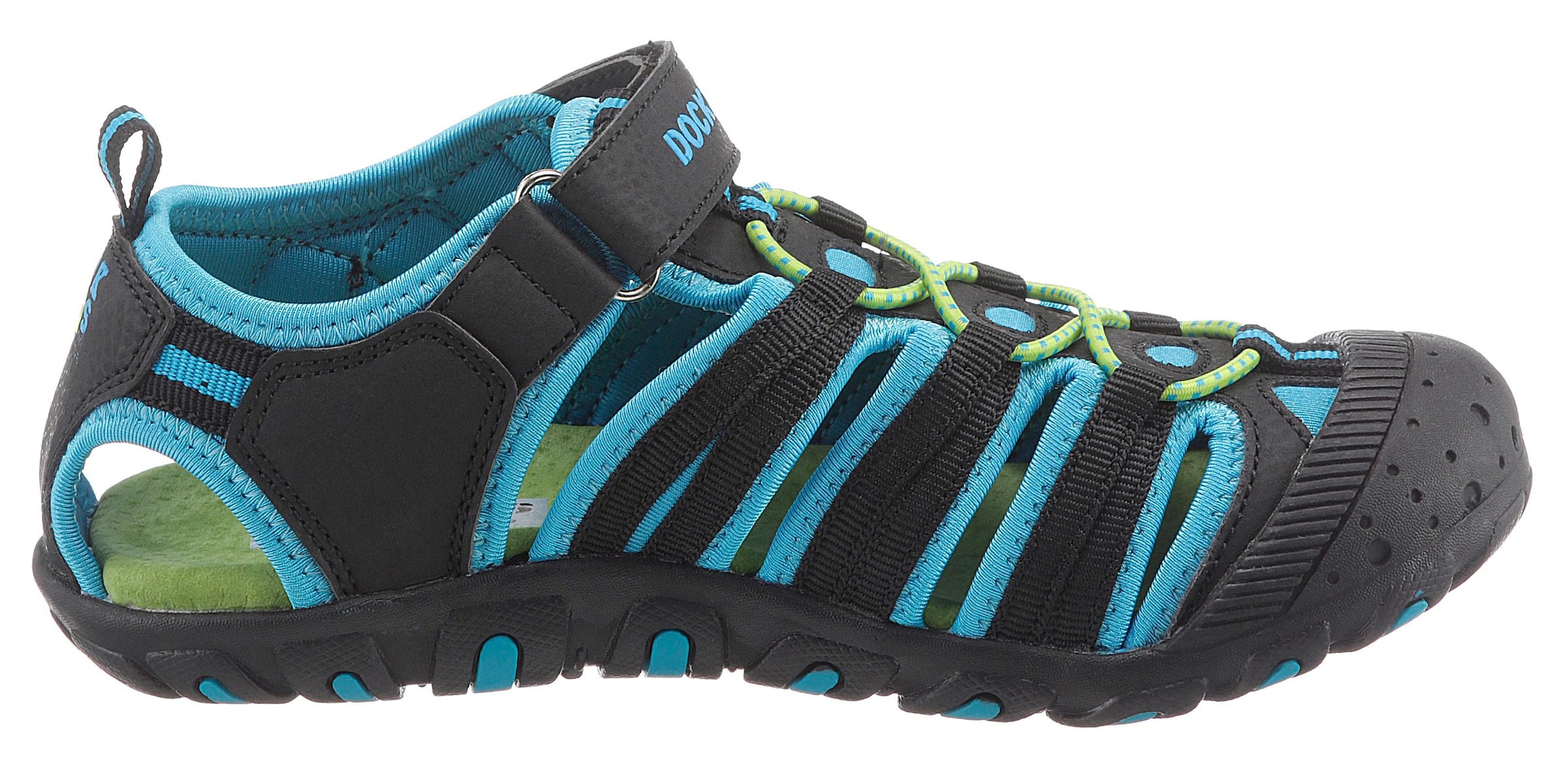 Dockers by Gerli Sandale  , Badesandale, Klettschuh, Trekkingschuh mit Klettverschluss