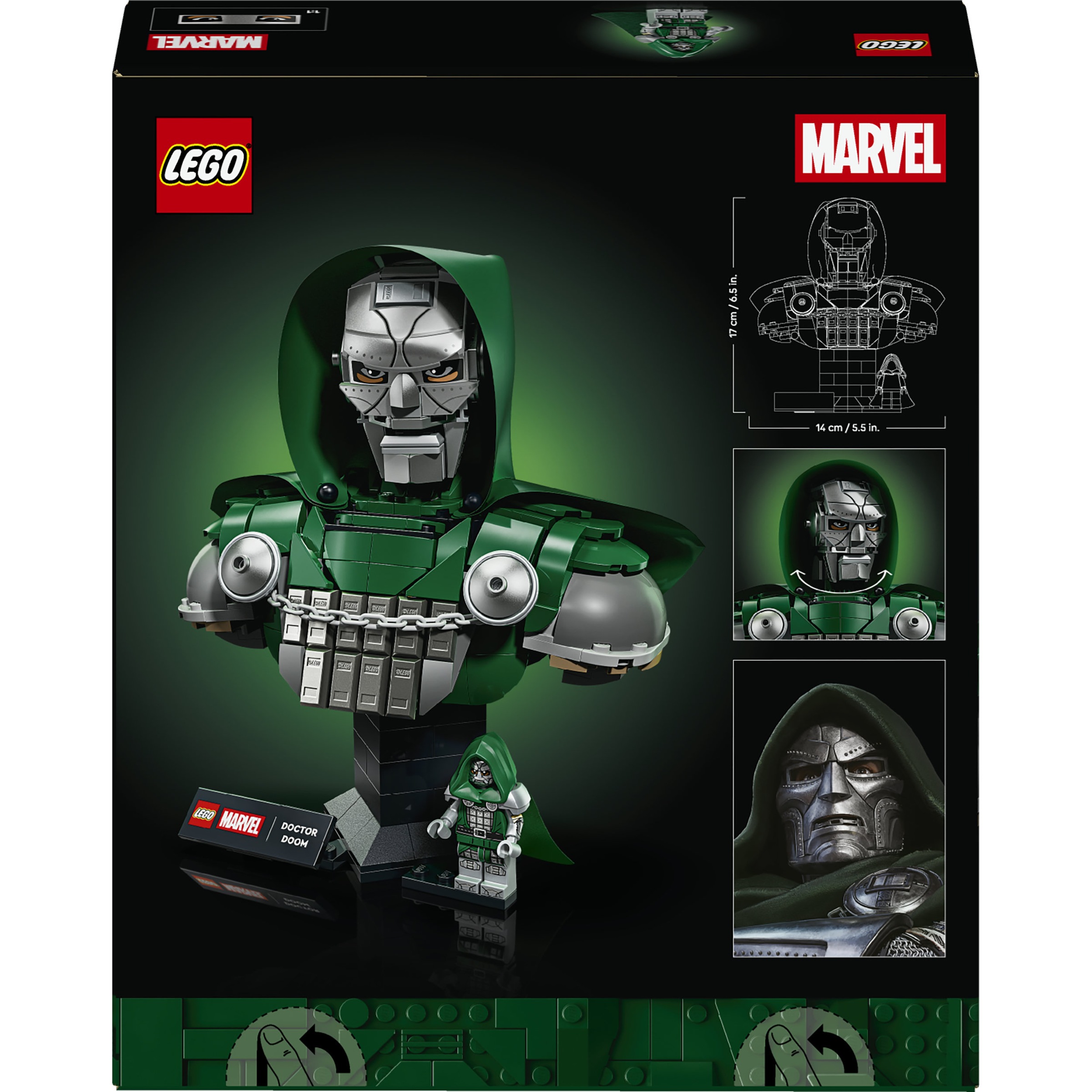 LEGO® »Doctor Doom Büste (76345), LEGO Super Heroes« Made in Europe