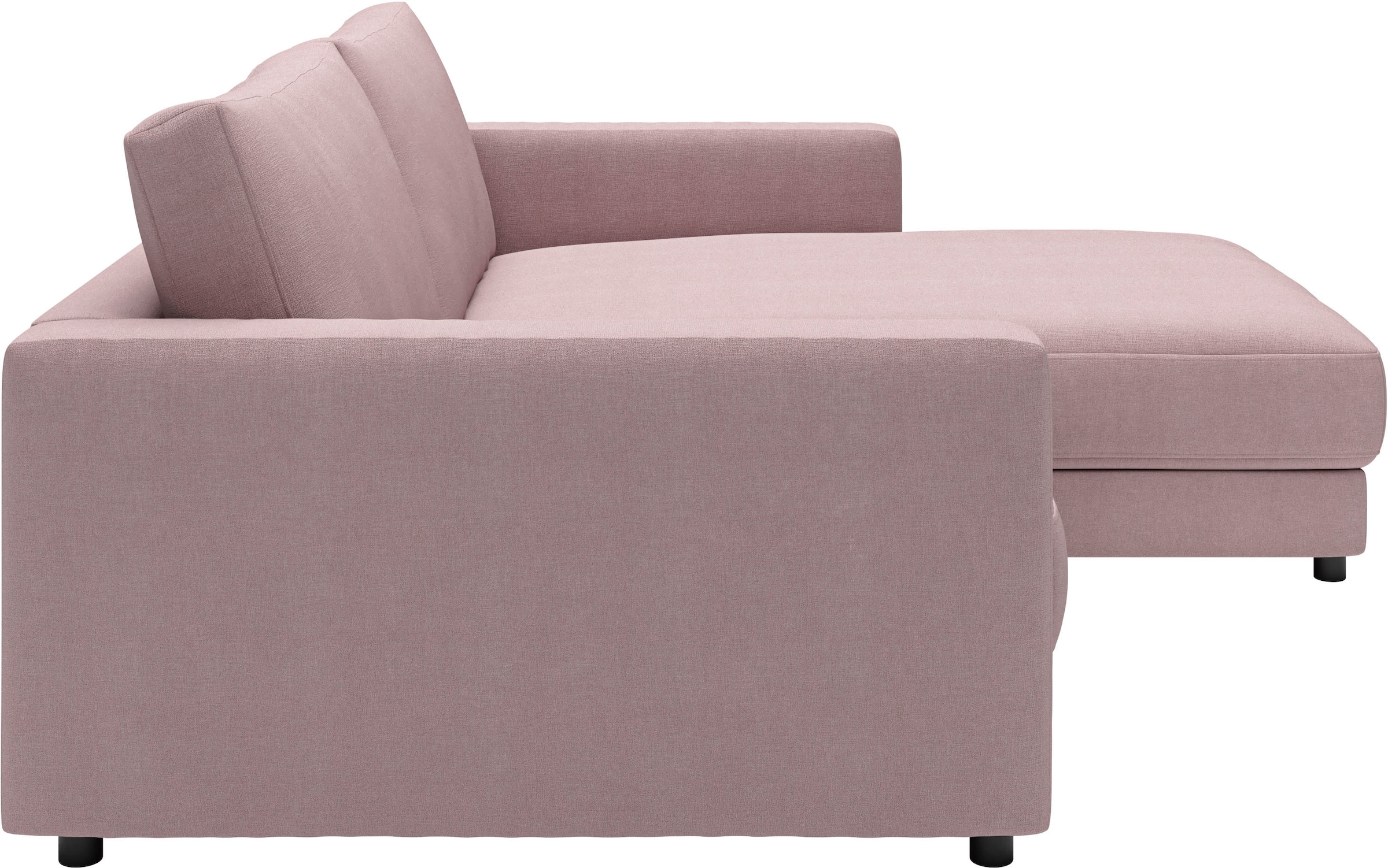 Home affaire Ecksofa »Ecksofa Jiro, L-Form, große Sitztiefe, Breite 226 cm« lose Sitz- & Rückenkissen, weicher Polsteraufbau, komfortabel & modern