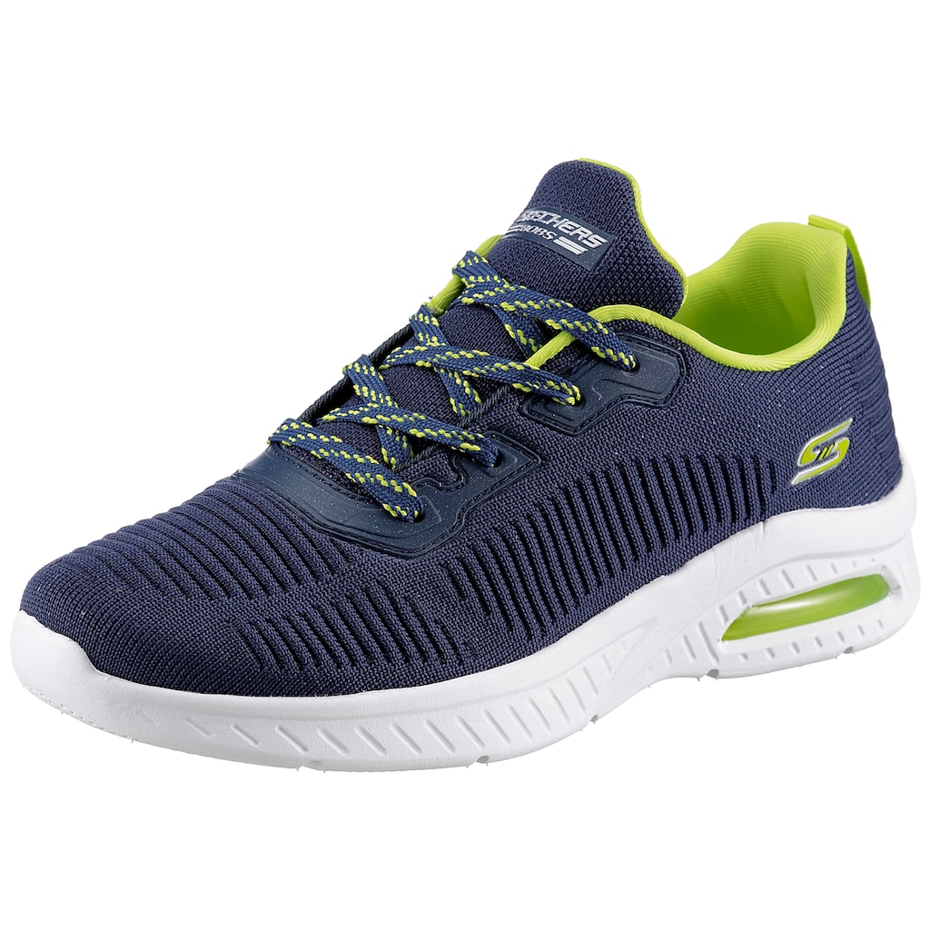 Skechers Sneaker »BOBS SQUAD CHAOS AIR«, mit gepolstertem Schaftrand, Freizeitschuh, Halbschuh, Schnürschuh