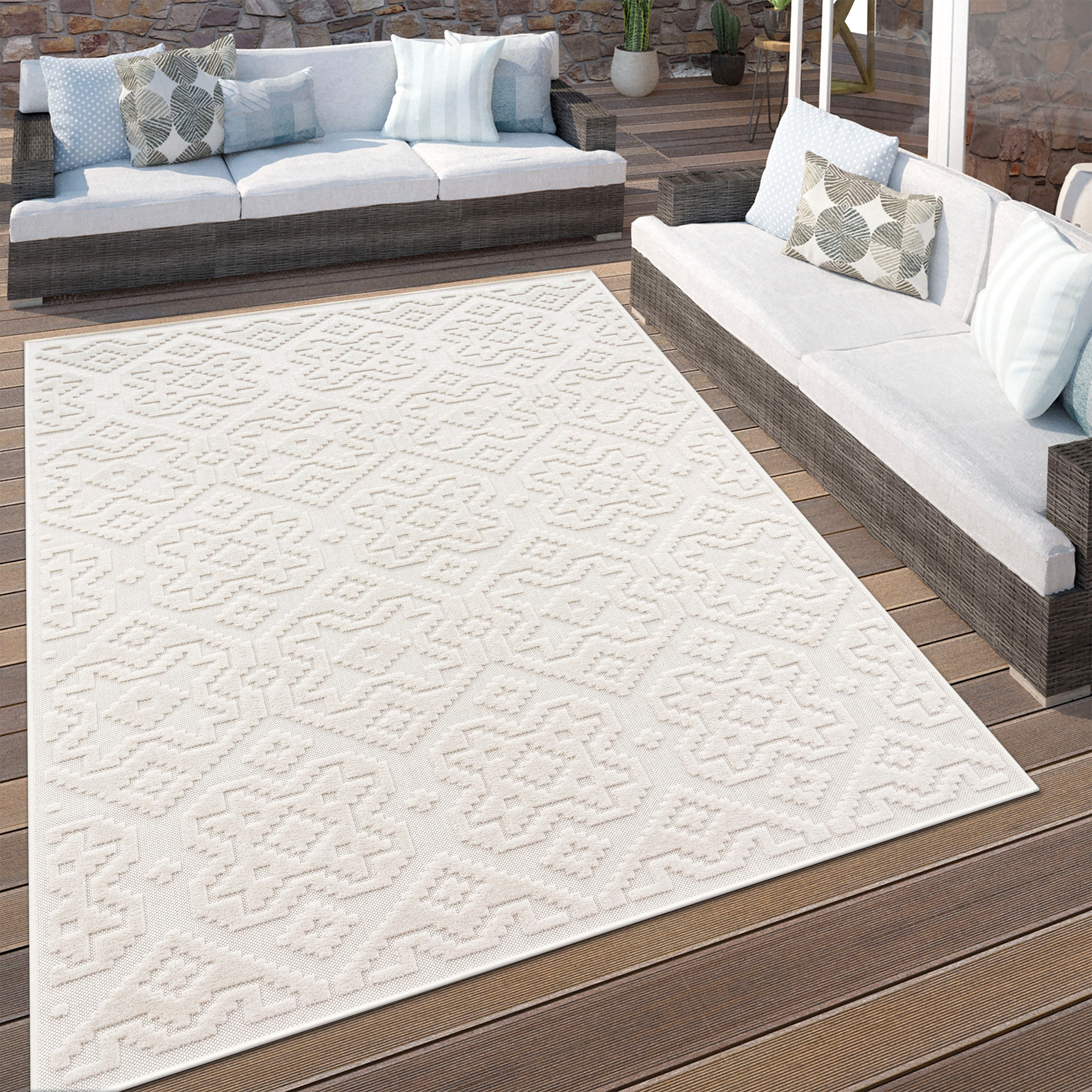 Paco Home Kilimas »Stilo 865« rechteckig 10 mm a...