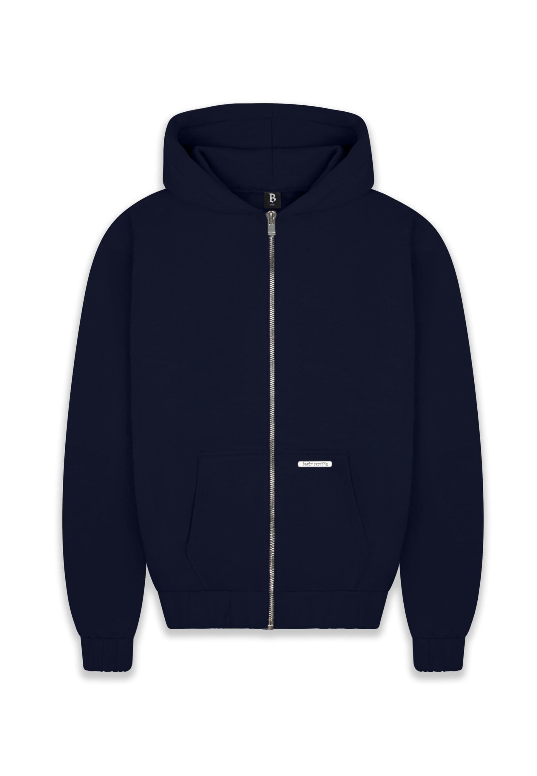 Dropsize Sweatjacke "Dropsize Herren Super Heavy Blank Zip-Hoodie" günstig online kaufen