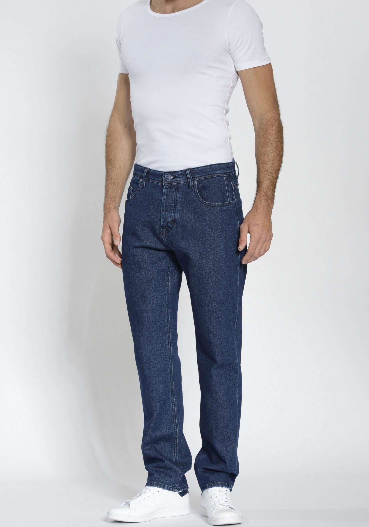 5-Pocket-Jeans »94SESTO«, Straight fit im 5-Pocket-Style mit Ziernaht auf Coinpocket