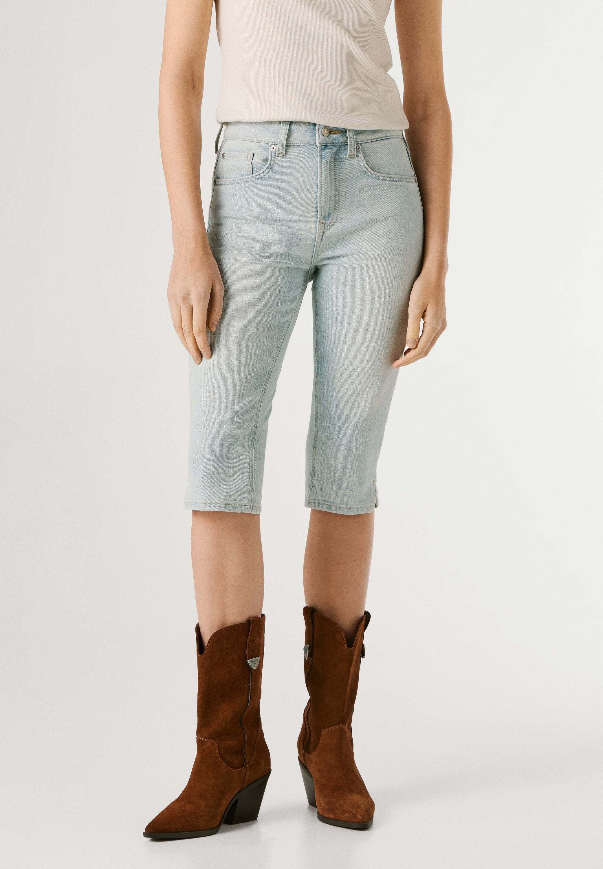 Pepe Jeans Shorts "denim shorts CROP HW MARY"