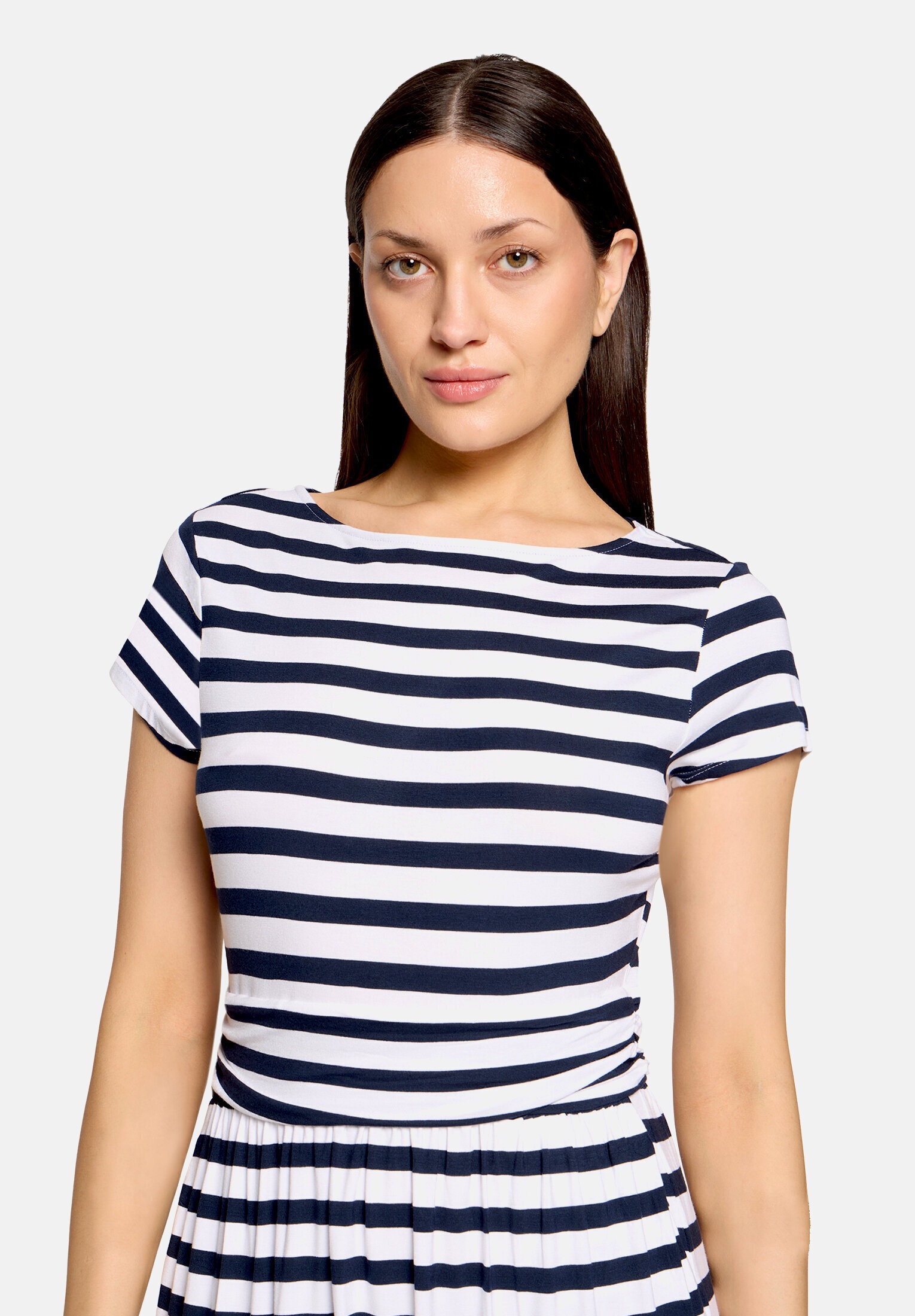 Betty&Co Jerseykleid »Damen mit Streifen« Eingrifftaschen