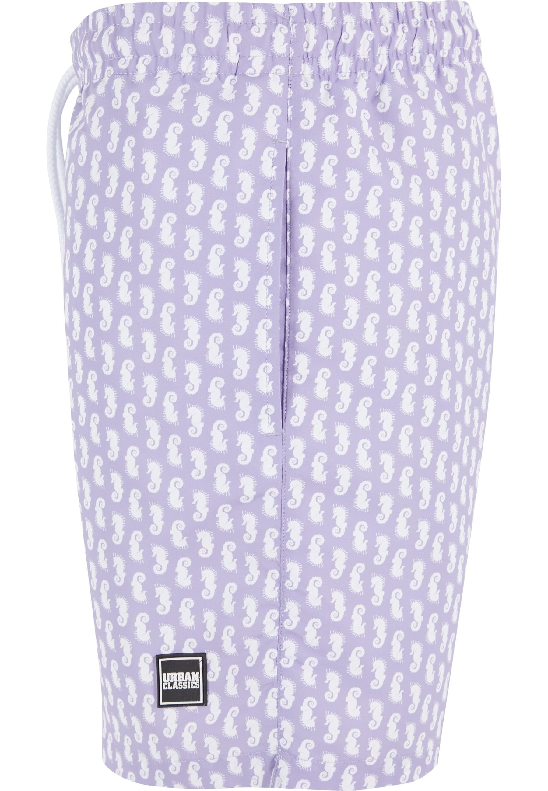 URBAN CLASSICS Badeshorts »Urban Classics Herren Pattern Swim Shorts«