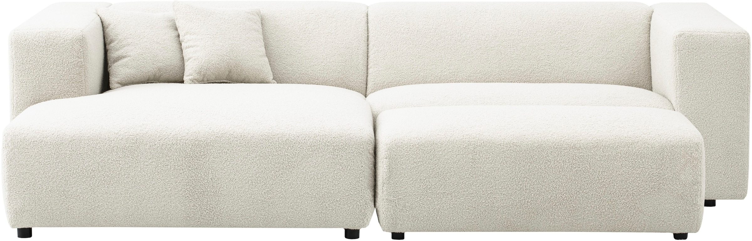 Home affaire Polsterecke "BAKELS, Ecksofa-Set mit Hocker, L-Form mit Schlaf günstig online kaufen