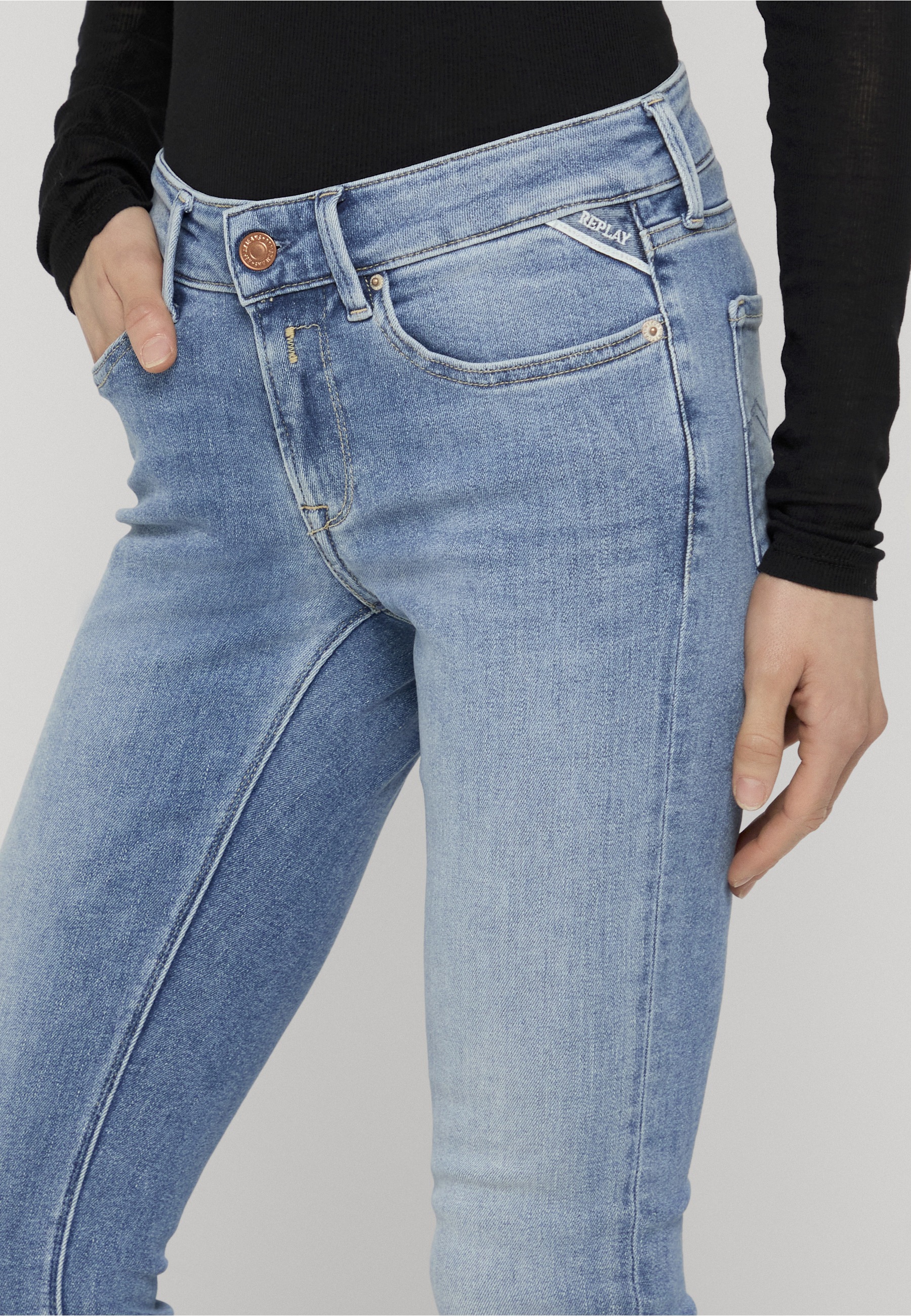 Replay Skinny-fit-Jeans »Replay Hosen FP«