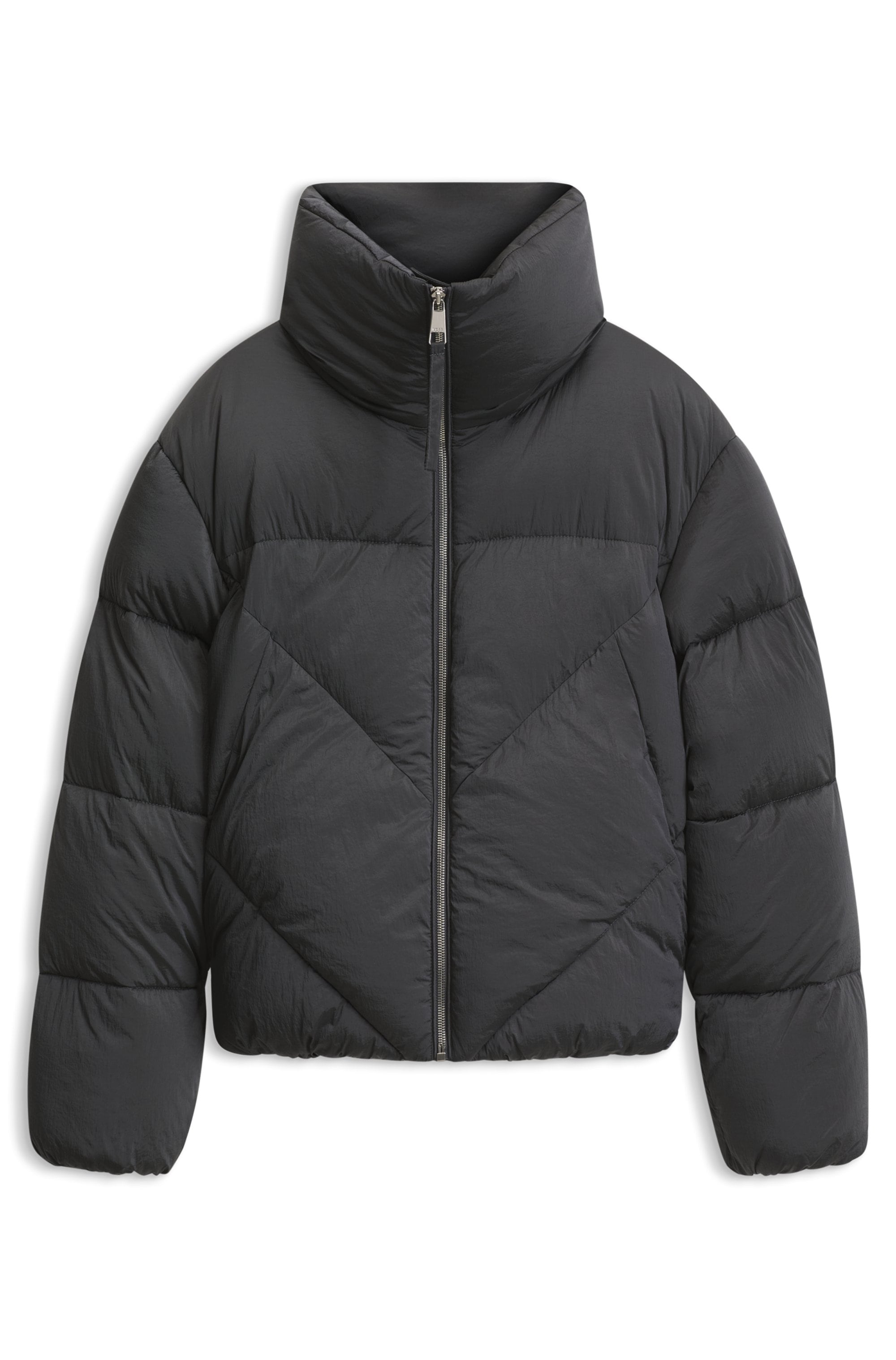 BOSS ORANGE Steppjacke "Padilena Premium Damenmode" Regular Fit mit Stehkragen, gefütterte Taschen