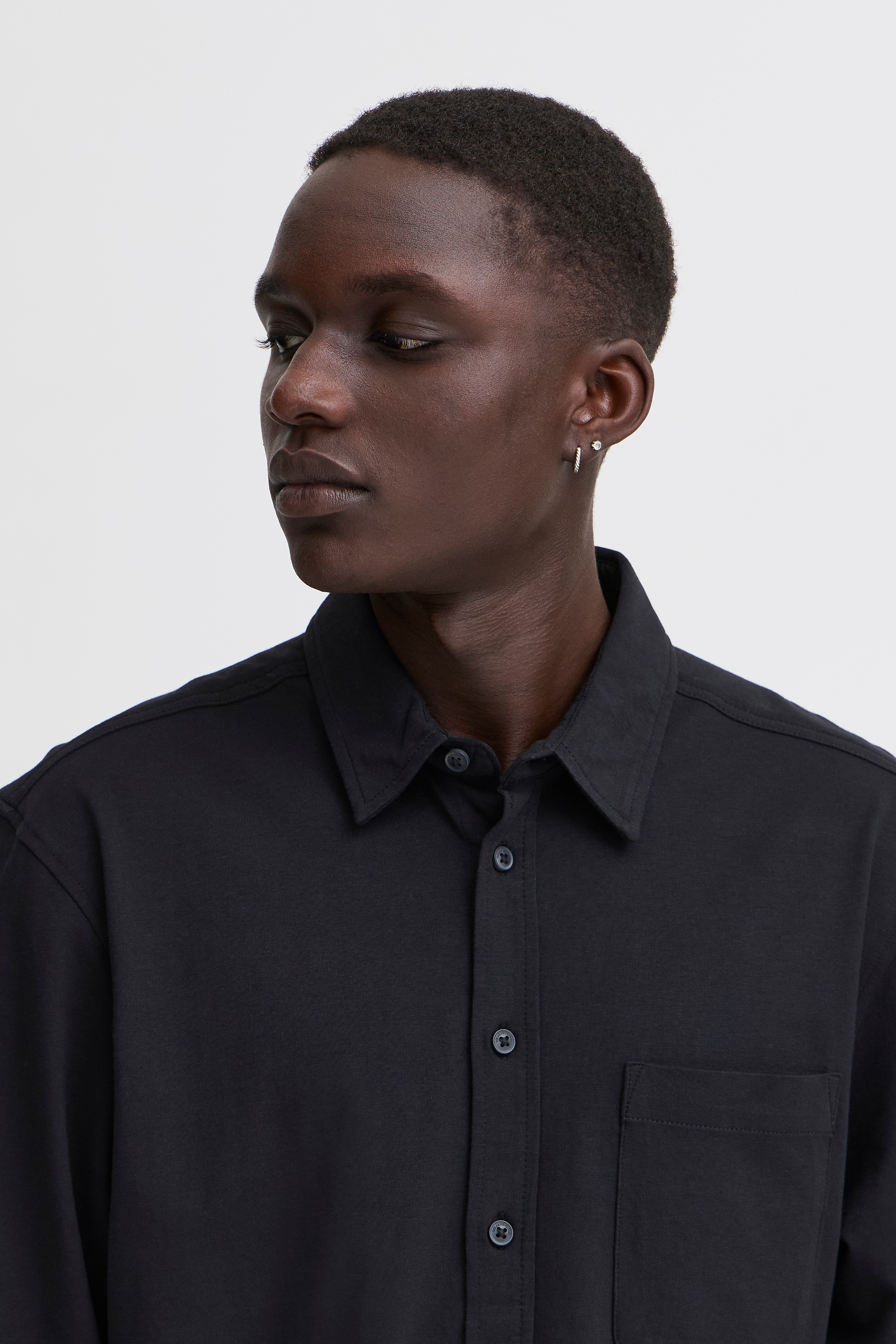 Blend Langarmhemd »BHALO JERSEY SHIRT - NOOS«