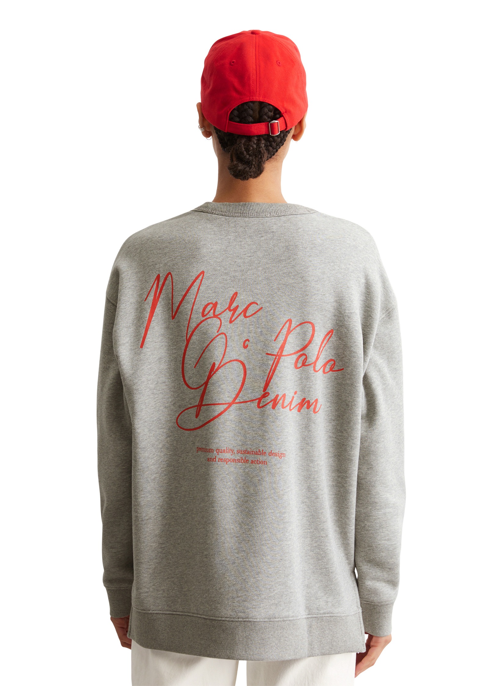 Marc O'Polo DENIM Sweatshirt »aus Bio-Baumwoll-Mix«