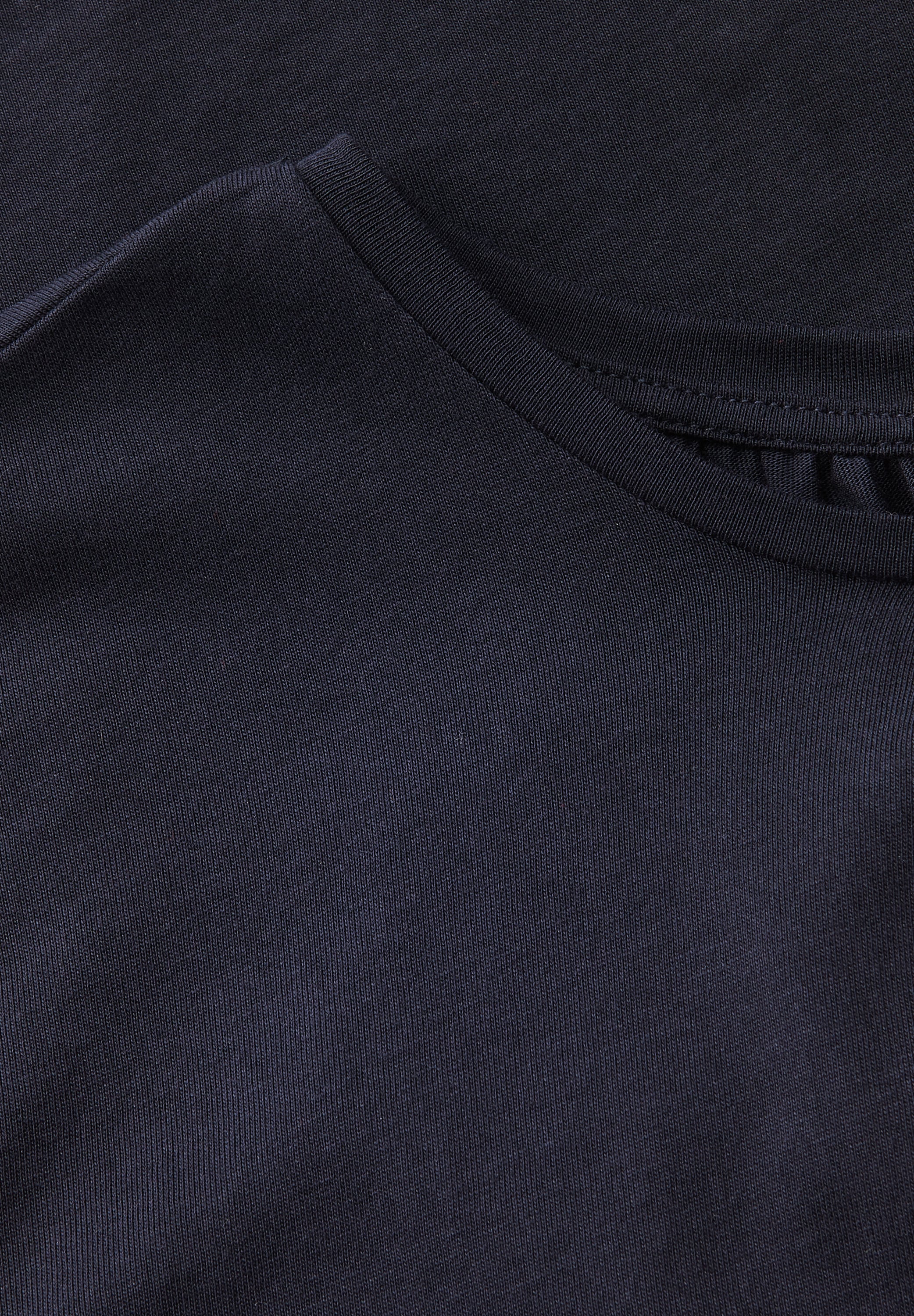 STREET ONE T-Shirt, aus elastischem Materialmix