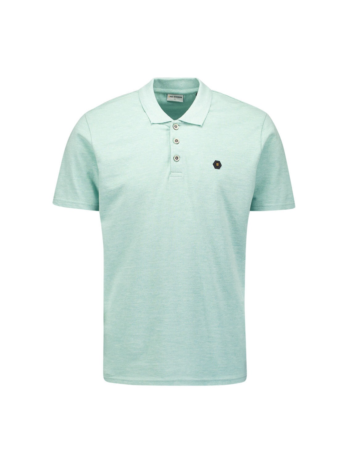 NO EXCESS Poloshirt »No Excess Poloshirt Polo Melange«