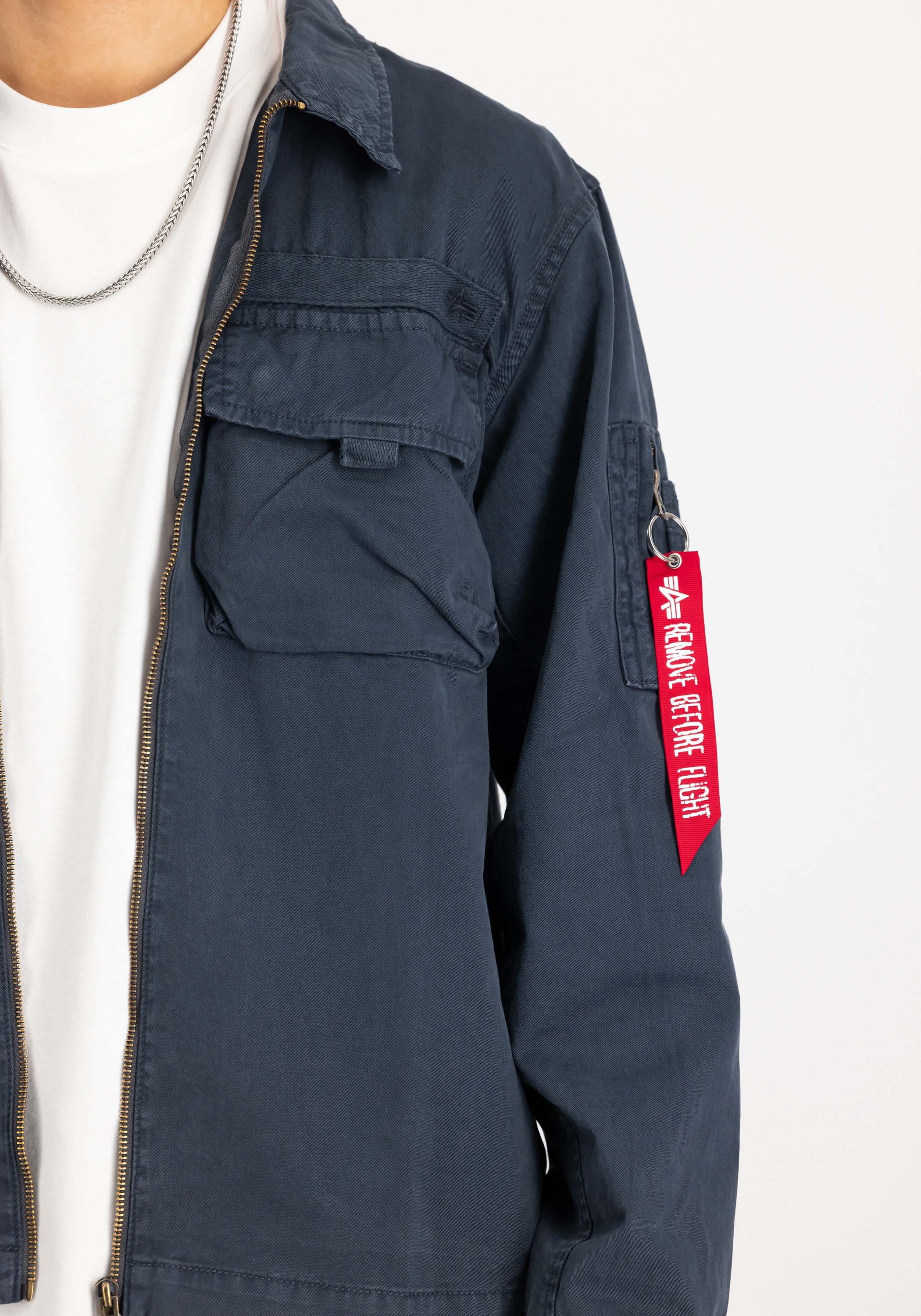 Alpha Industries Hemdjacke »ALPHA INDUSTRIES Men - Overshirts Twill Overshirt«