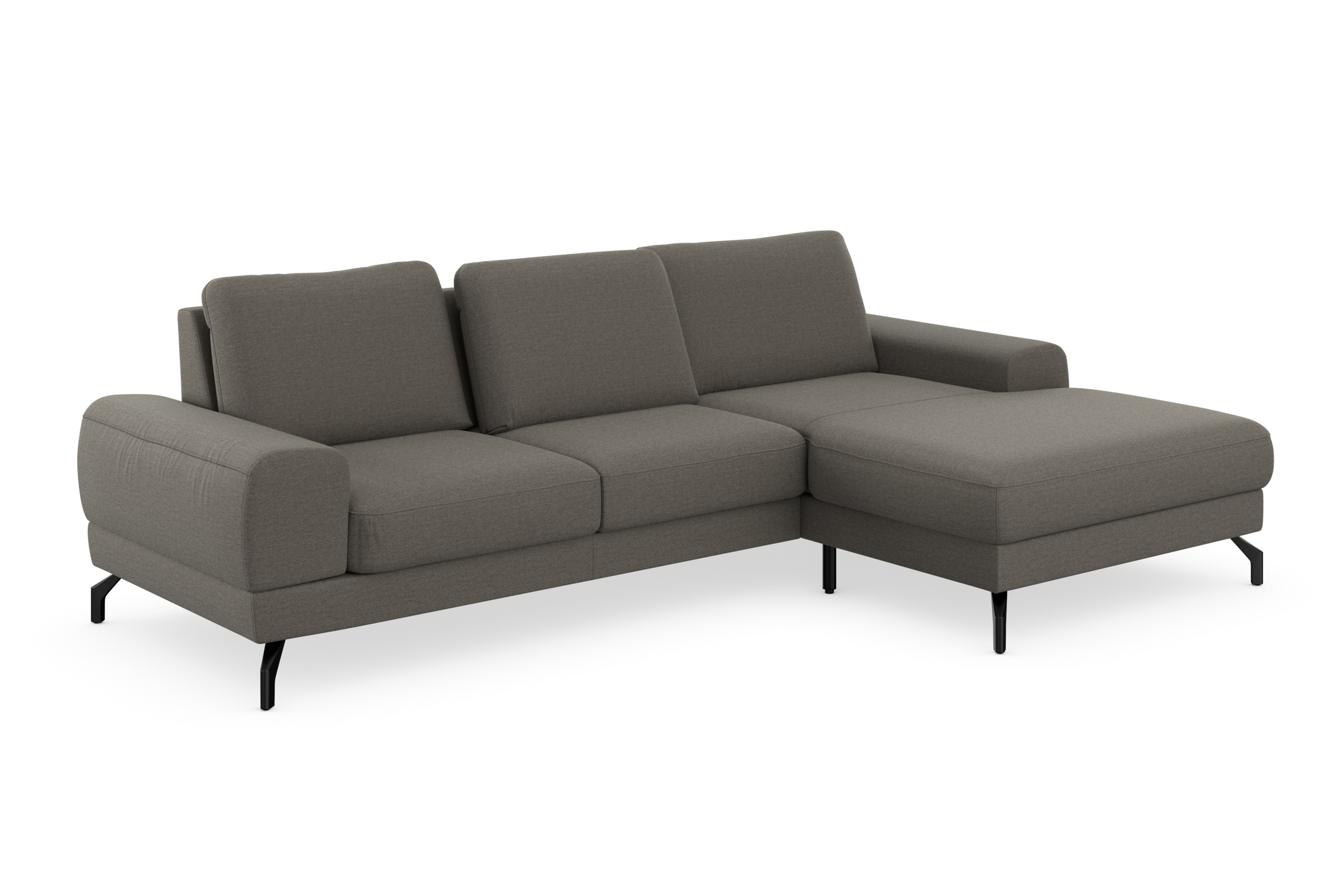 sit&more Ecksofa »Cinturo L-Form«, inklusive Sitztiefenverstellung und Federkern, Sitzhöhe 45 cm