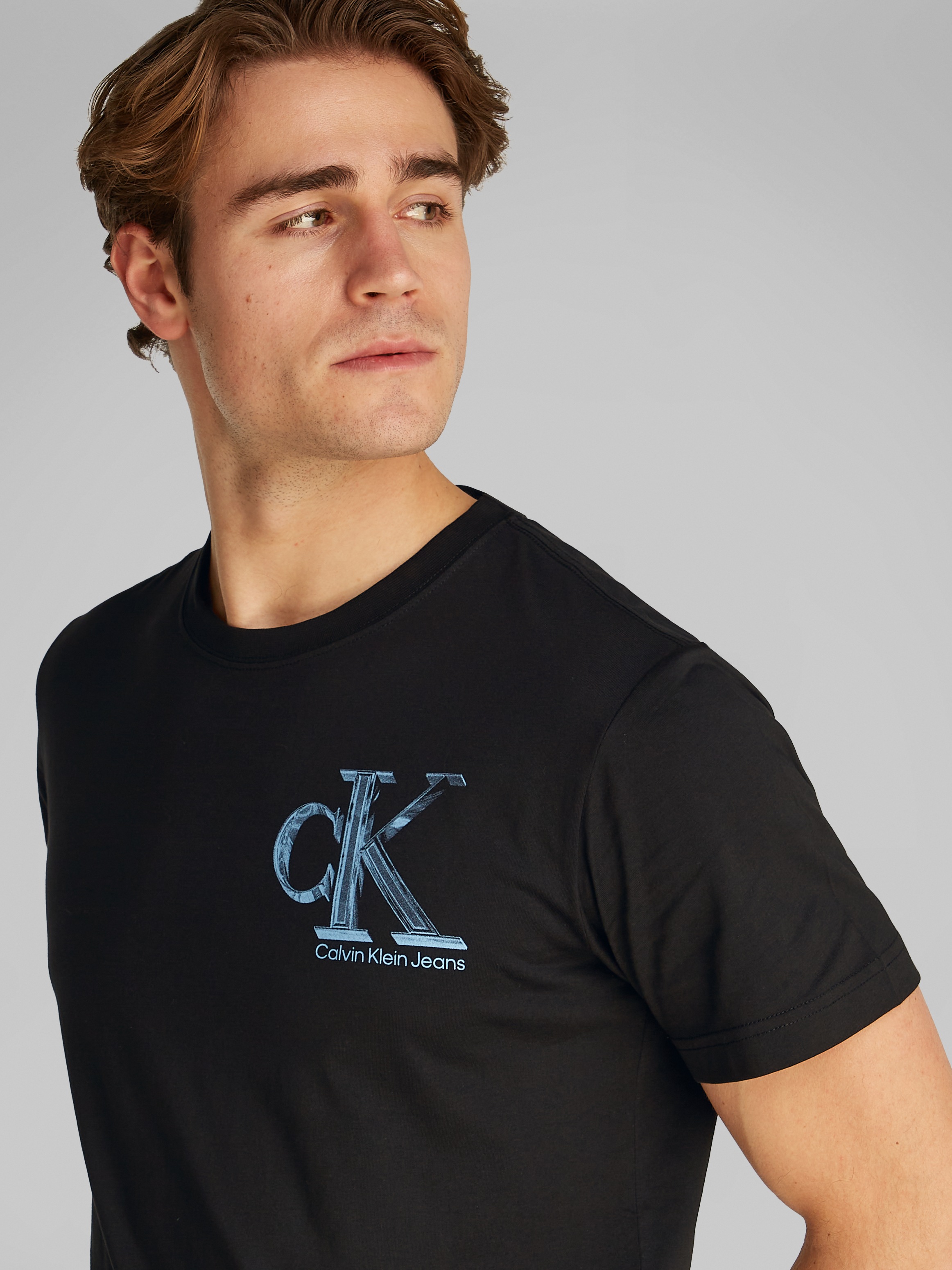 Calvin Klein Jeans T-Shirt »META MONOGRAM TEE«, mit Logodruck
