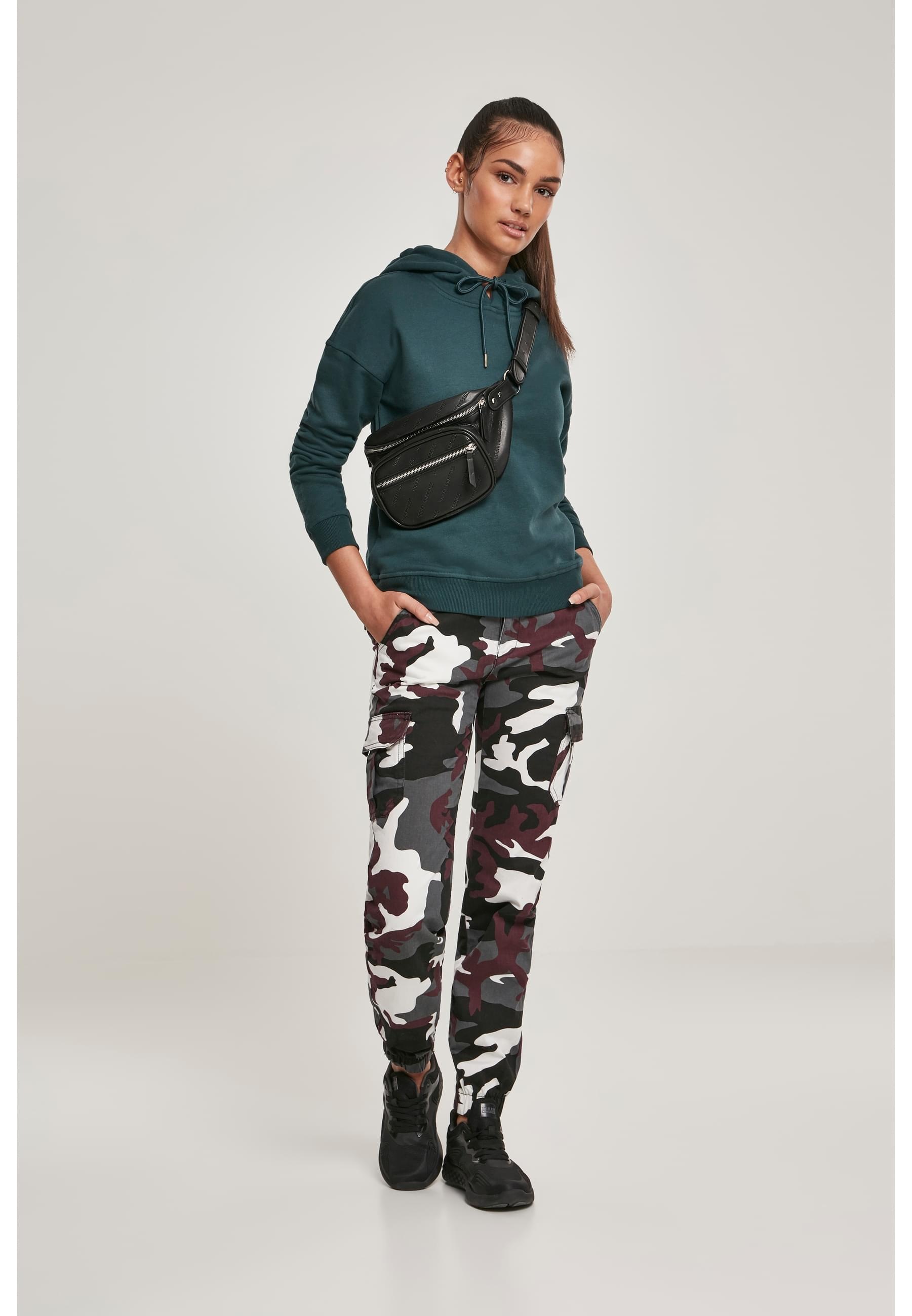 URBAN CLASSICS Kapuzenpullover »Urban Classics Damen Ladies Hoody«, (1 tlg.)