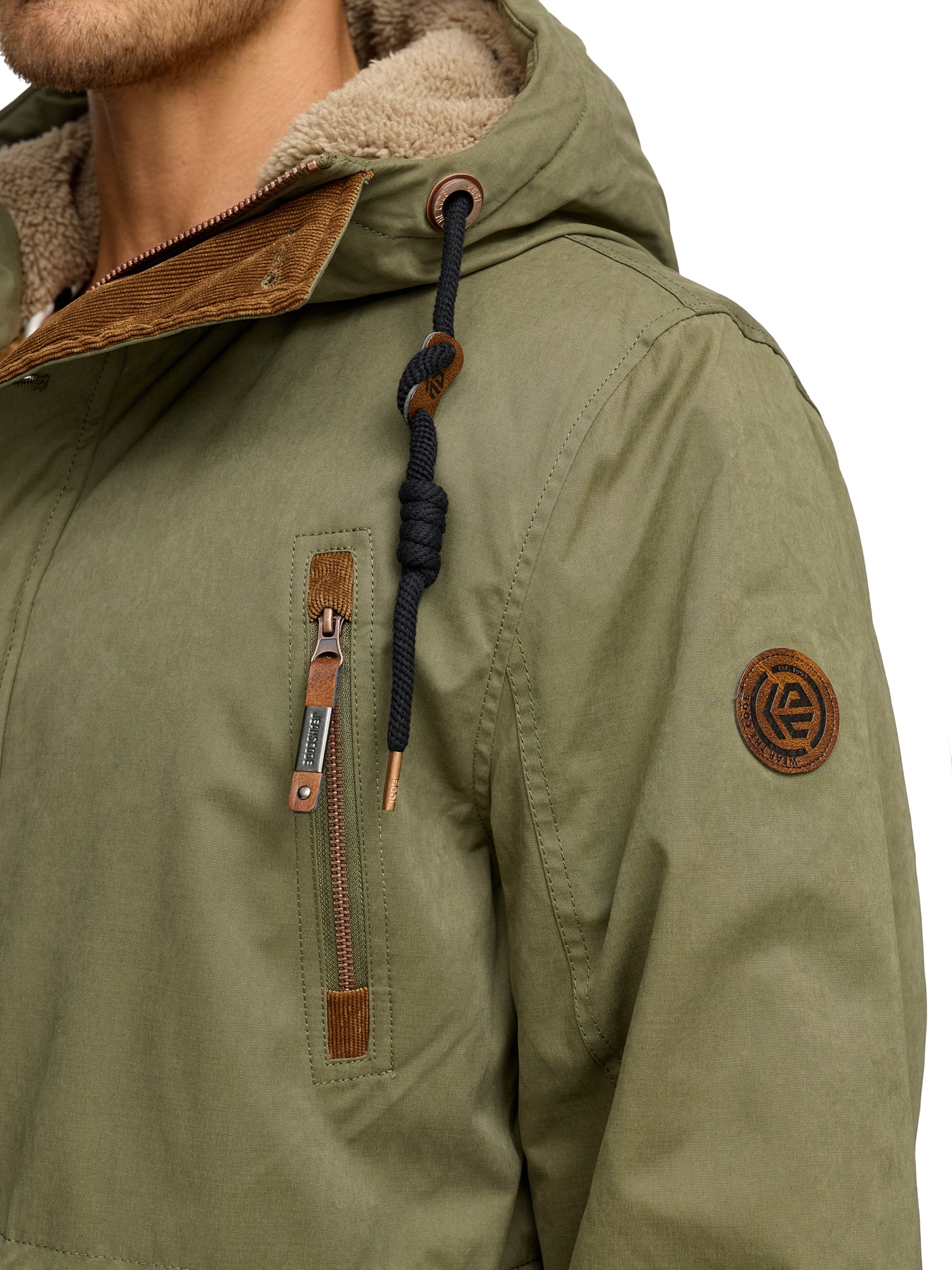 Indicode Parka »INGillespie« mit Kapuze