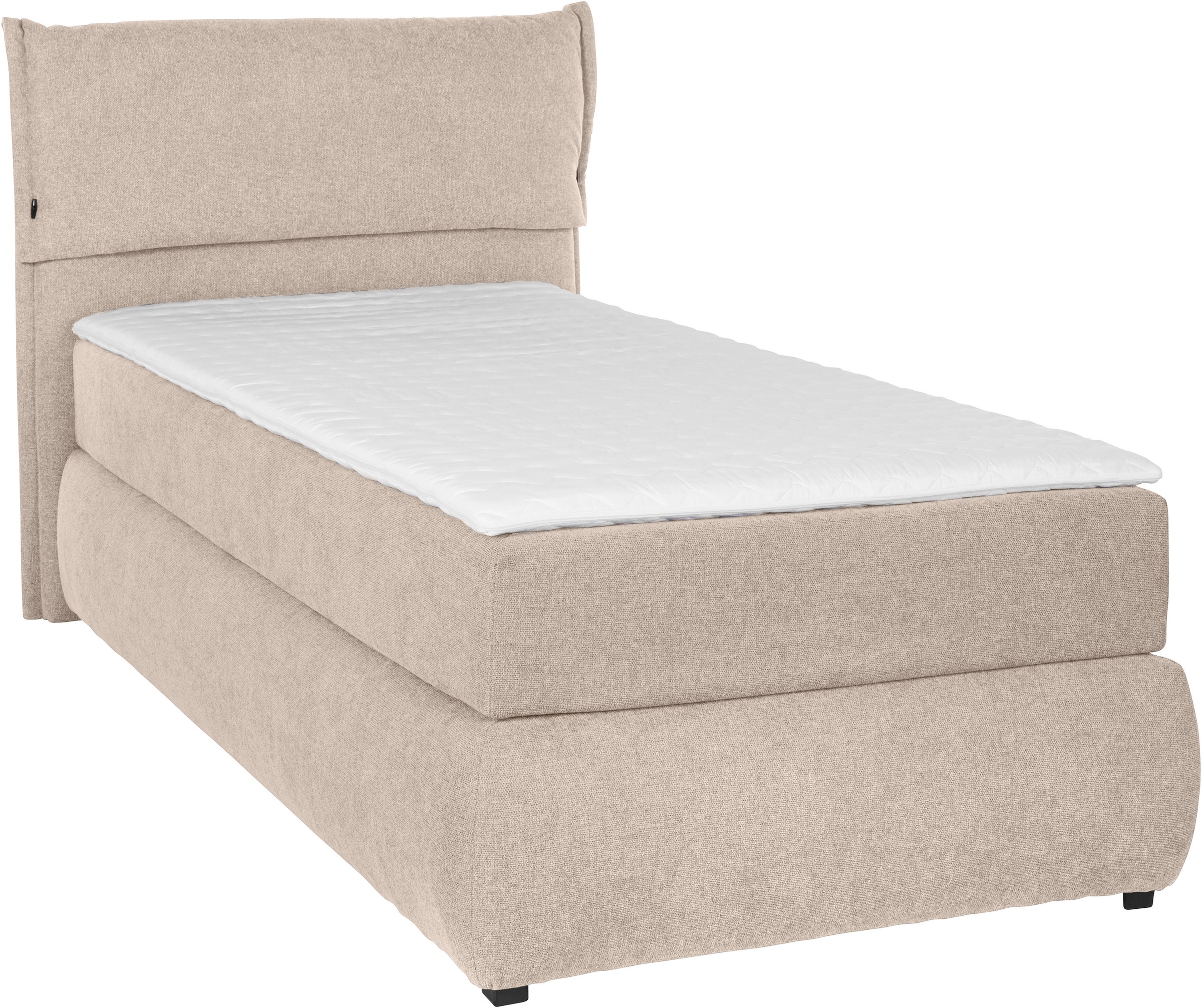 Thumbnail - Home affaire Boxspringbett "Jenson" in 4 Farben, 4 Breiten, 3 Matratzenarten in 2 Härtegraden, Topper