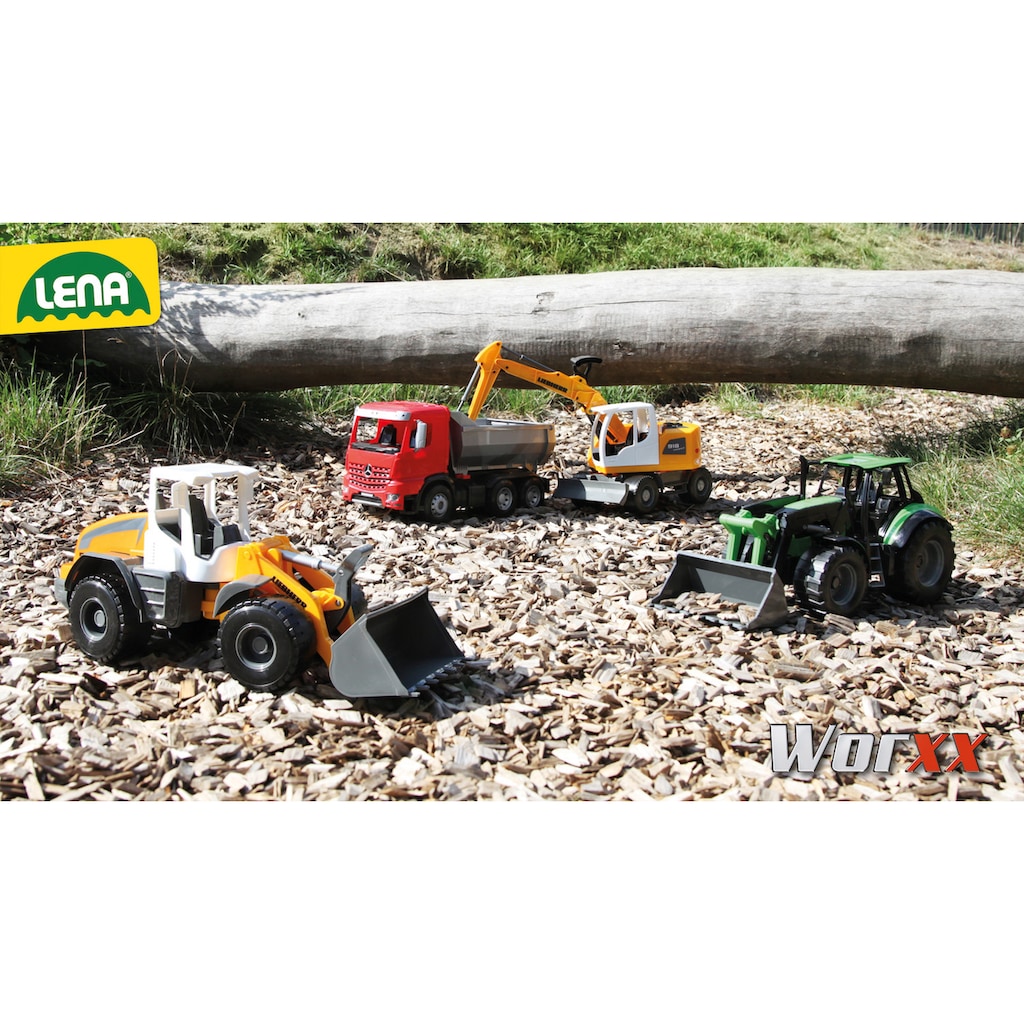 Lena® Spielzeug-Müllwagen »Worxx, Mercedes-Benz Arocs«, Made in Europe