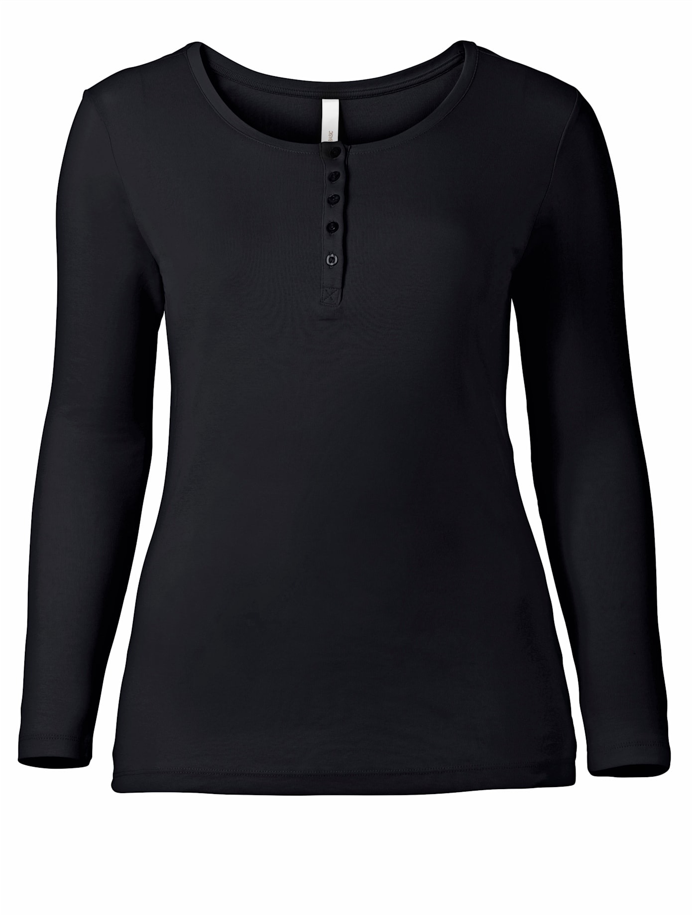 Sheego Long Sleeve Shirt Women's Black Size 48/50 5