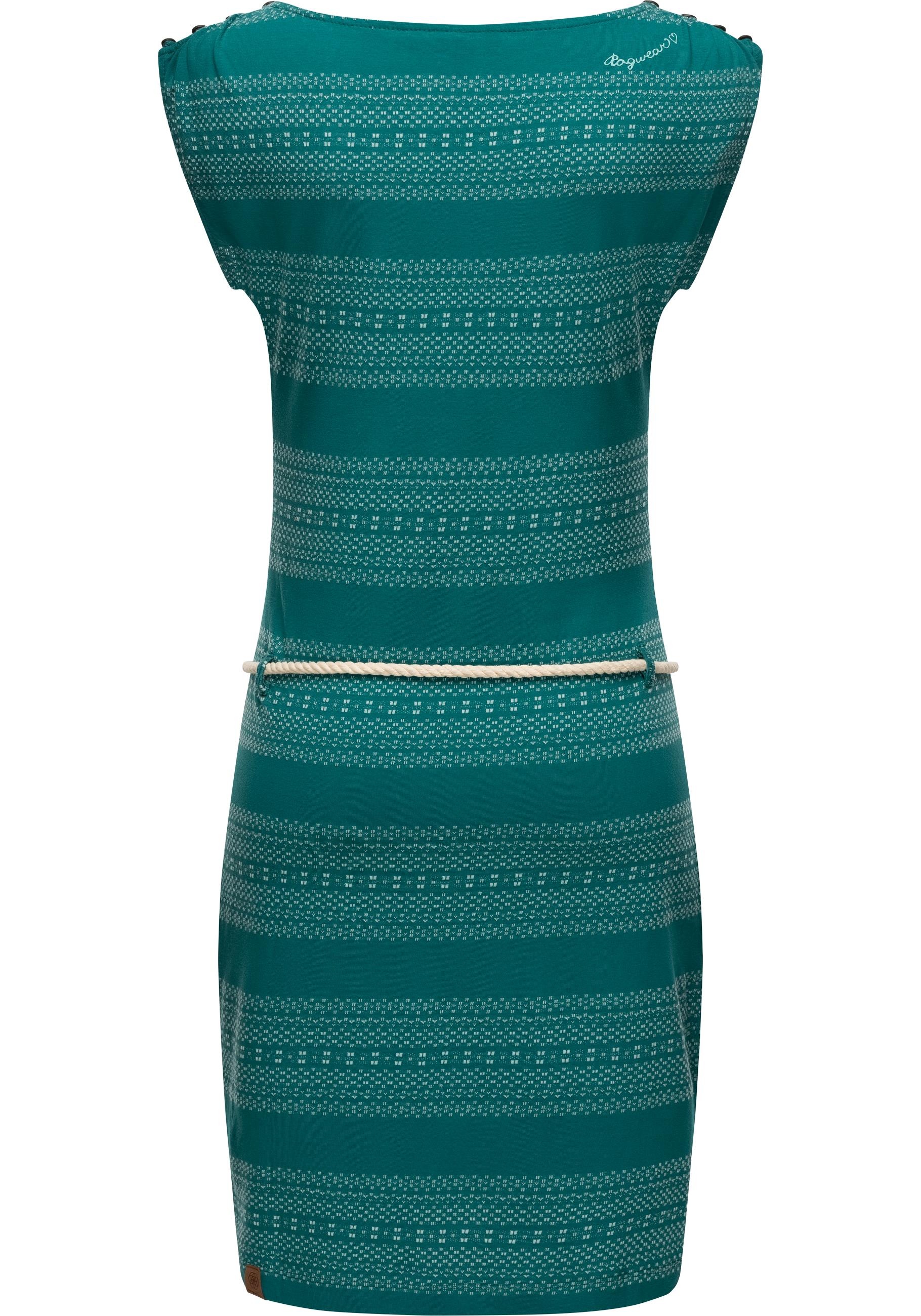 Ragwear Shirtkleid »Chego«, stylisches Sommerkleid mit Bindeband