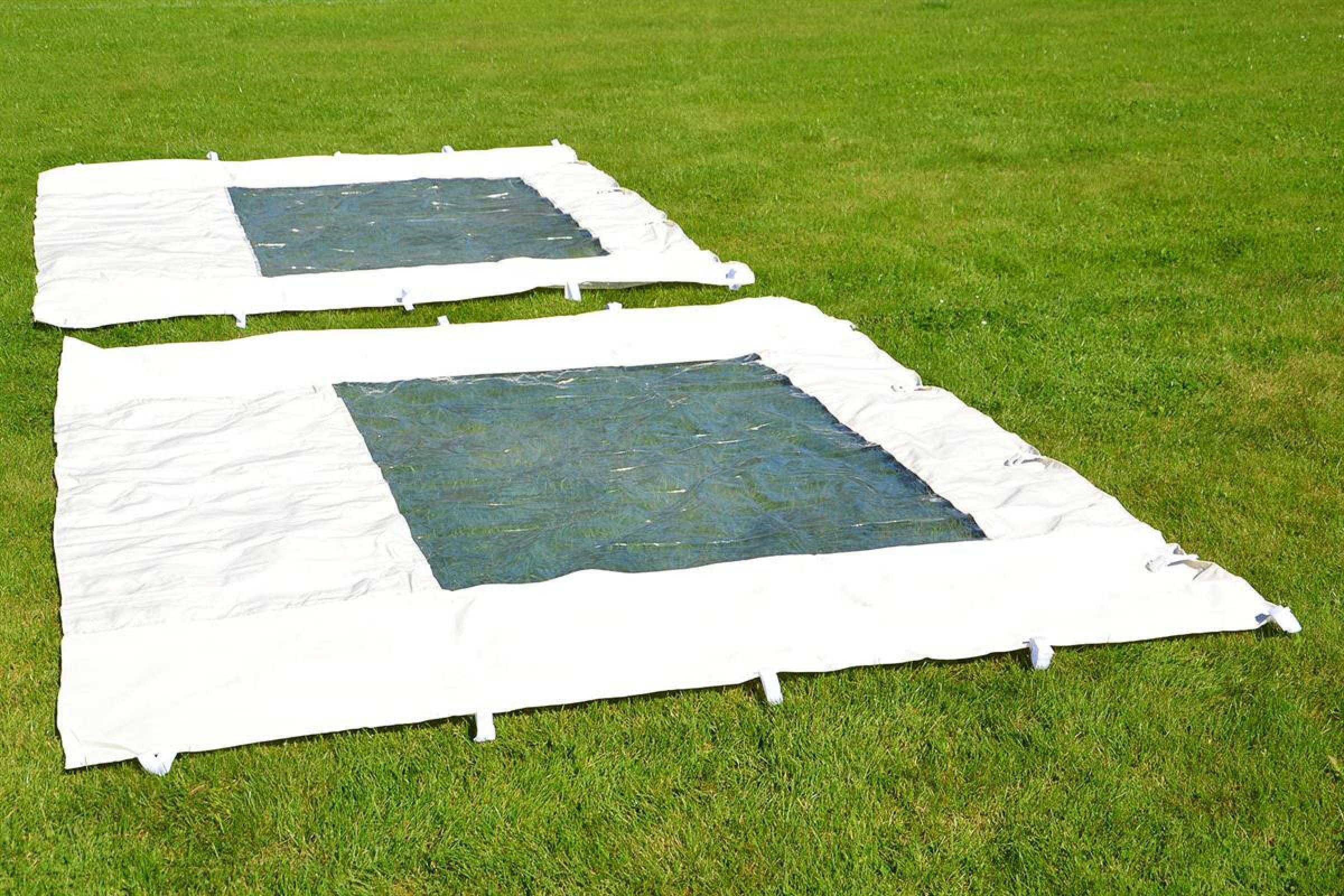 VCM Pavillon »Falt Pavillon 3x3m champagner+2 Seitenteile«