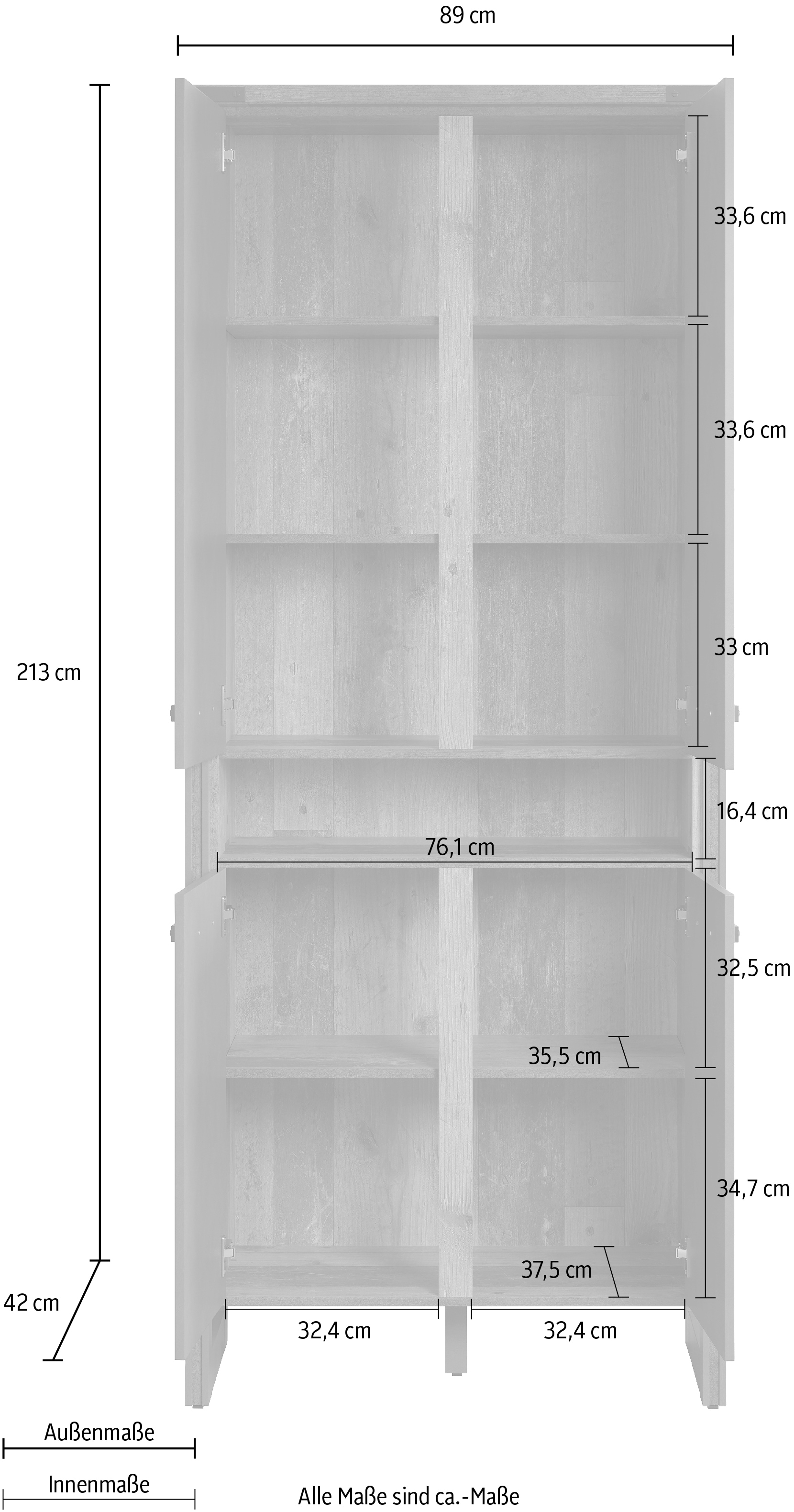 | Design bestellen trendteam BAUR »Prime«, Aktenschrank Extravagantes