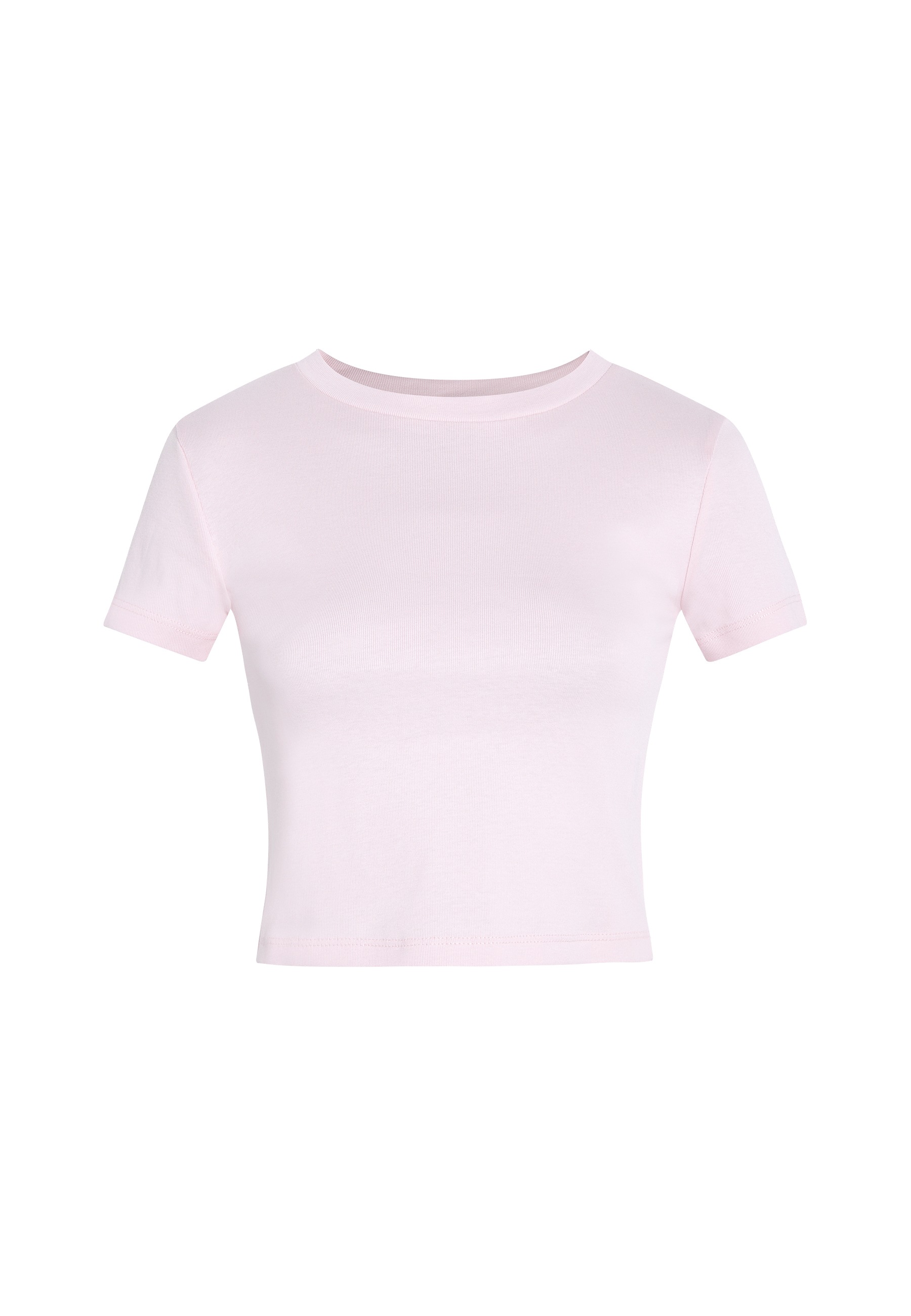 Mavi T-Shirt »CREW NECK BASIC TEE«, Top verkürzt
