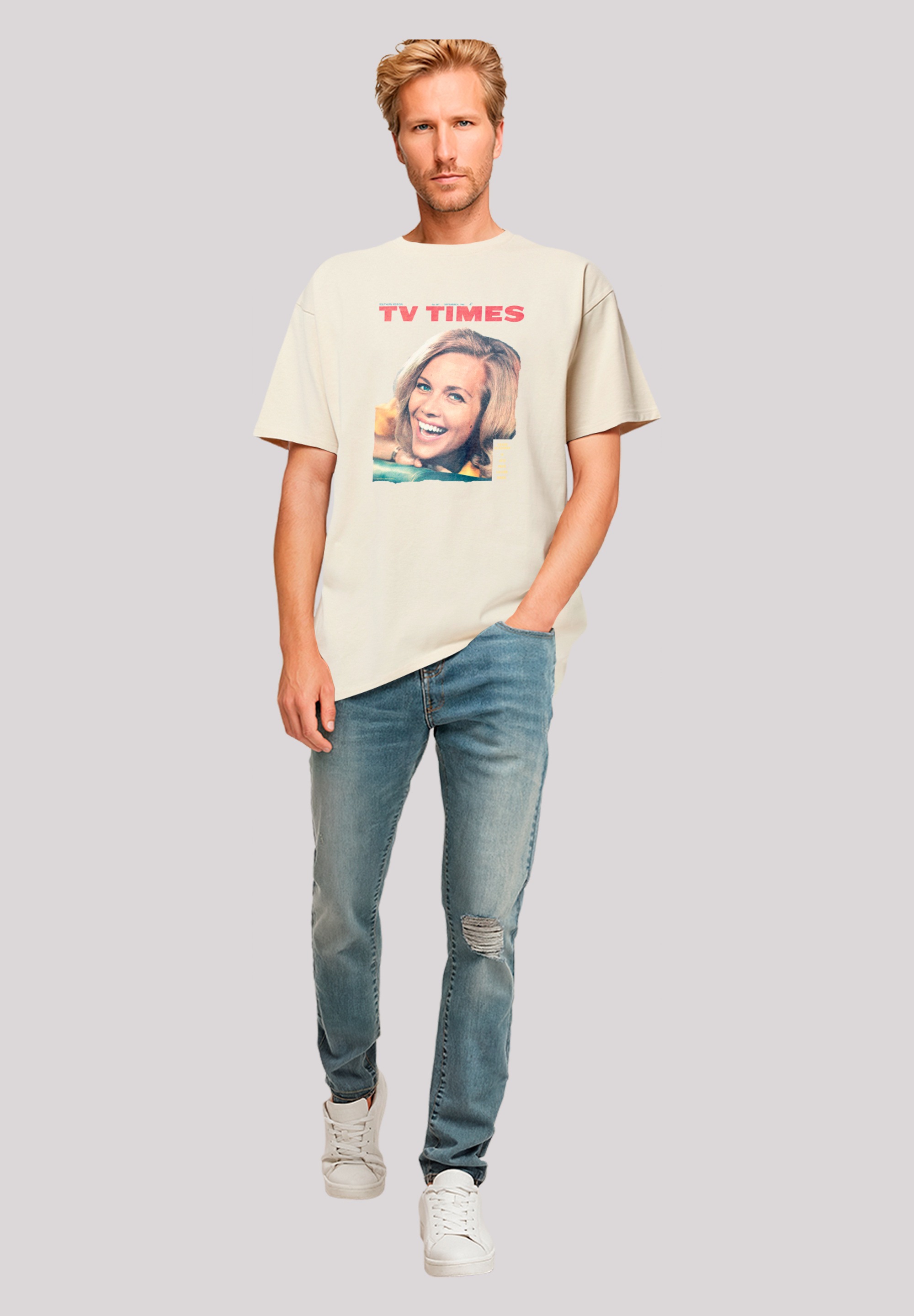 F4NT4STIC T-Shirt »TV Times Honor Blackman 1964 Cover«, Premium Qualität