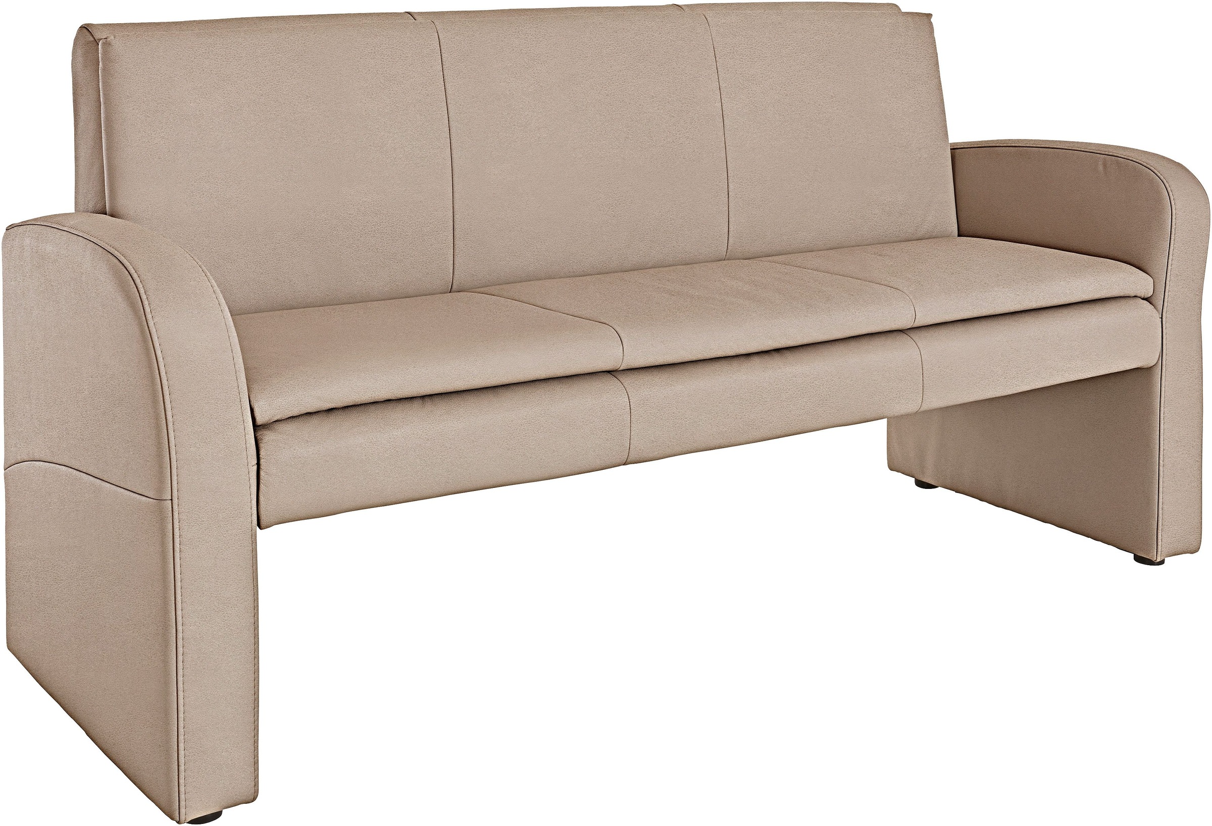 exxpo - sofa fashion Hockerbank "Cortado, 3-Sitzer Küchensofa mit hohem Sit günstig online kaufen