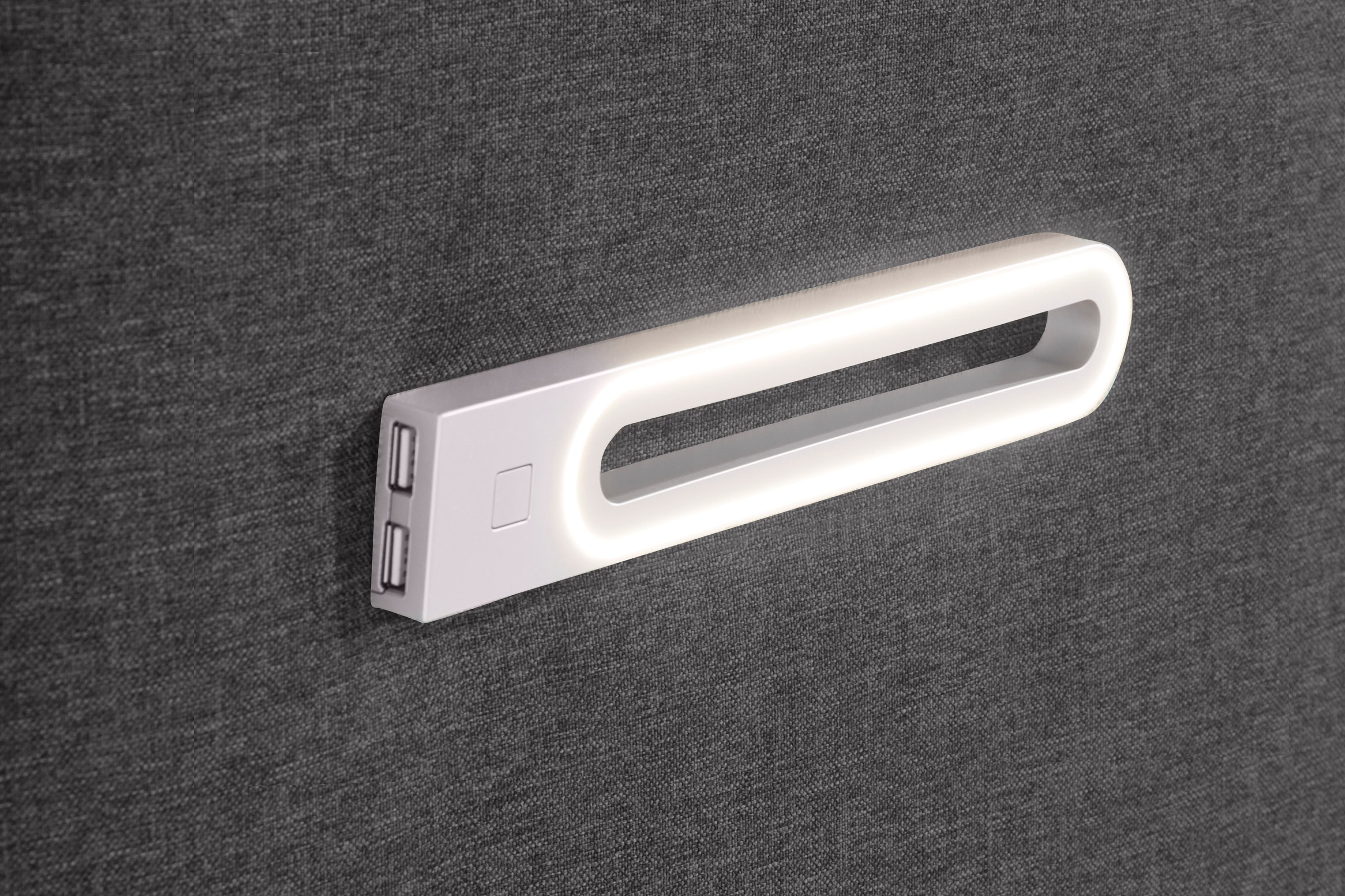 INOSIGN Boxbett »Luan«, Schubkästen, LED-Beleuchtung und Topper, in Breite 120 cm und 180 cm