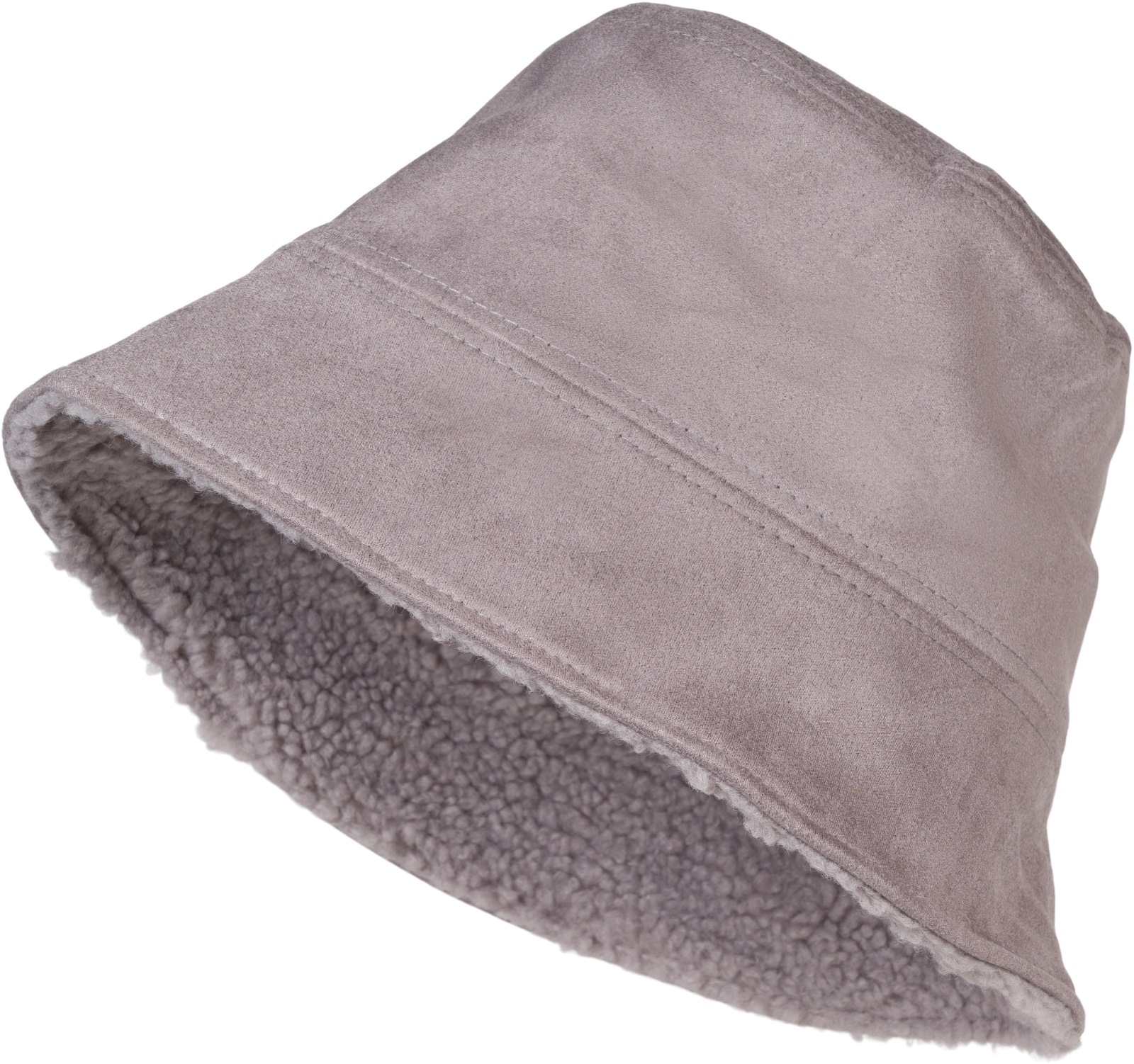 styleBREAKER Fischerhut "2 in 1 Wende Fischerhut Materialmix" 1 Stk.