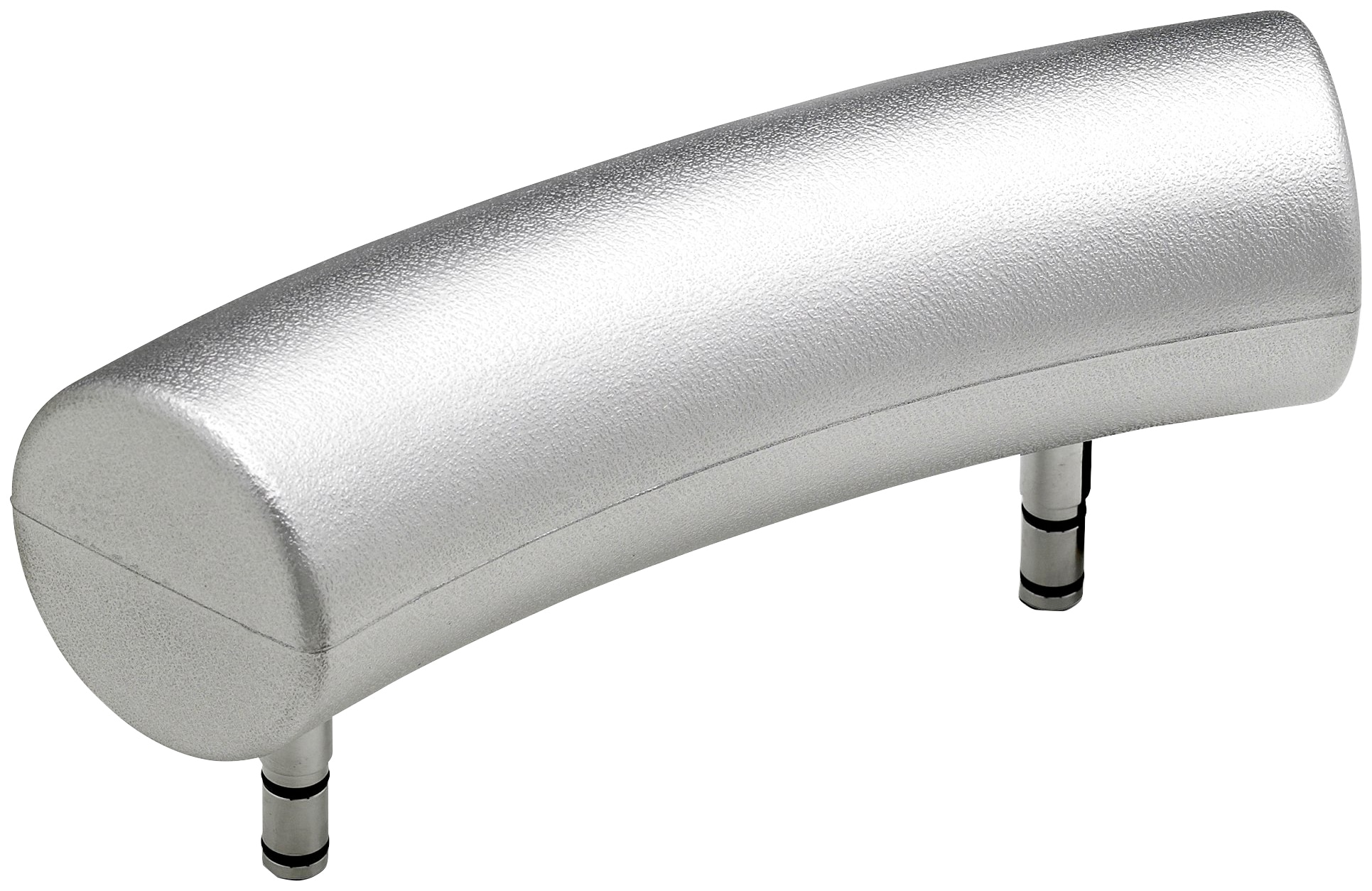 Whirlpoolkopfstütze OTTOFOND, B:7cm L:26cm, silber, Polyurethanschaum, Kopfstützen, "Atlanta", für die Badewanne Atlanta