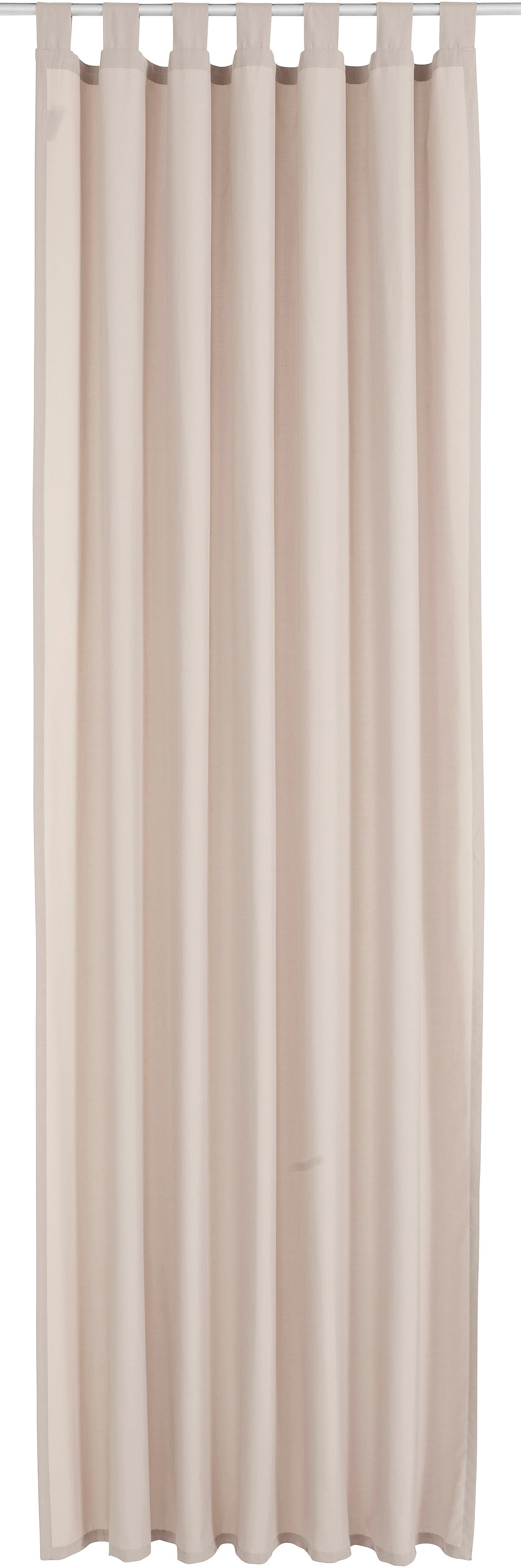 my home Vorhang "Raja" Schlaufen 2 Stk. tlg. 2er-Set, Bestseller, einfarbig günstig online kaufen