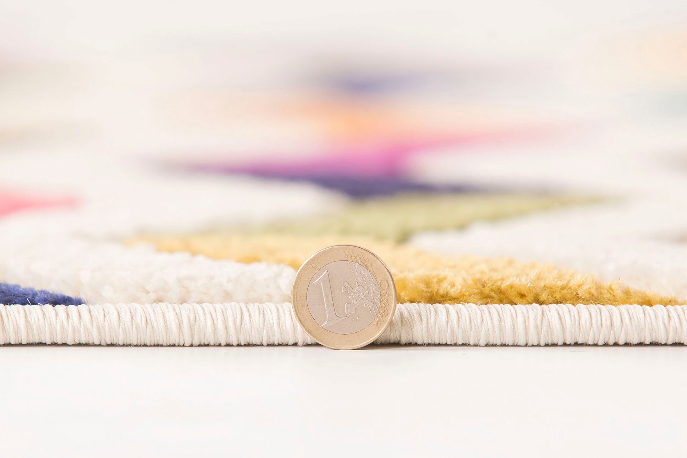 FLAIR RUGS Läufer »Bolero«, rechteckig, 10 mm Höhe, fußbodenheizungsgeeignet, geometrisches Muster, gemustert, Läufer