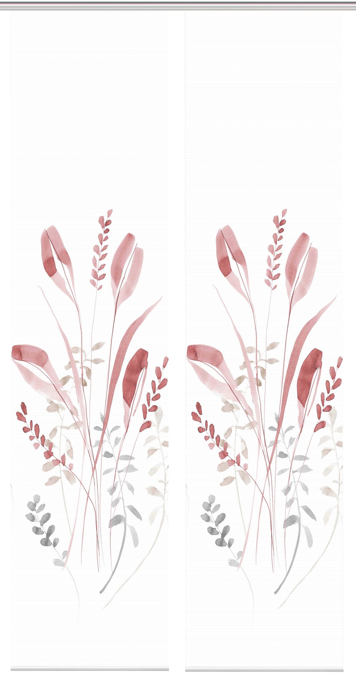 Thumbnail - Vision S Schiebegardine "AYENE 2er SET" Paneelwagen 2 Stk. tlg. Schiebevorhang Digidruck 2er Set AYENE