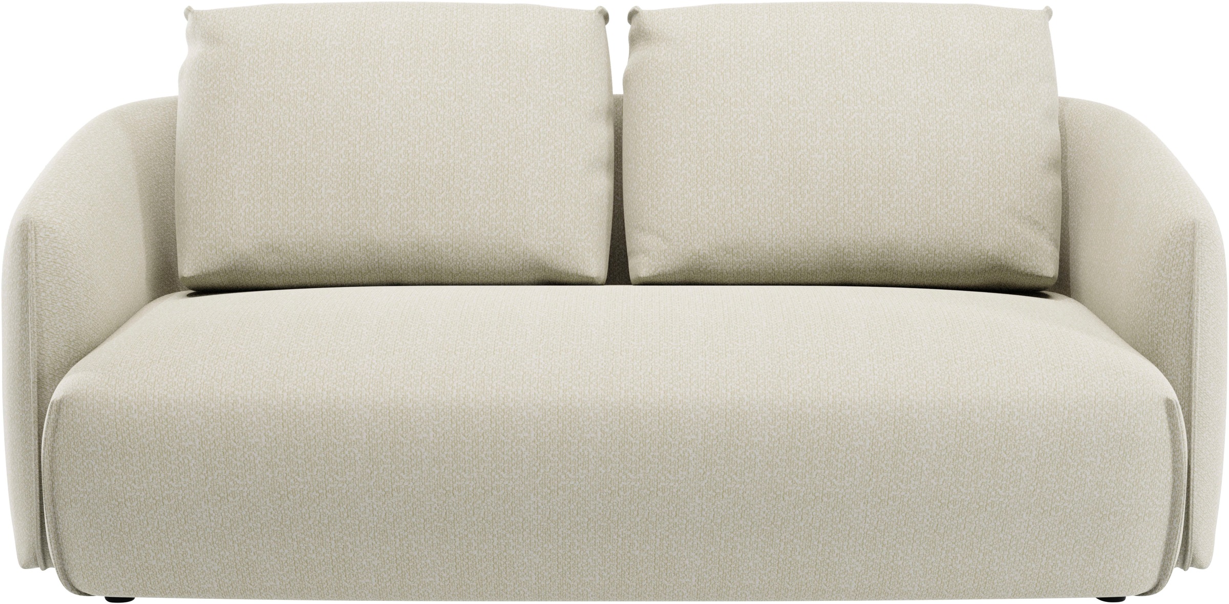 Guido Maria Kretschmer Home&Living 2-Sitzer »Shawn Designsofa, elegant geschwungen Armlehnen, bequem«, organischer Form, mit hochwertigem Bezug