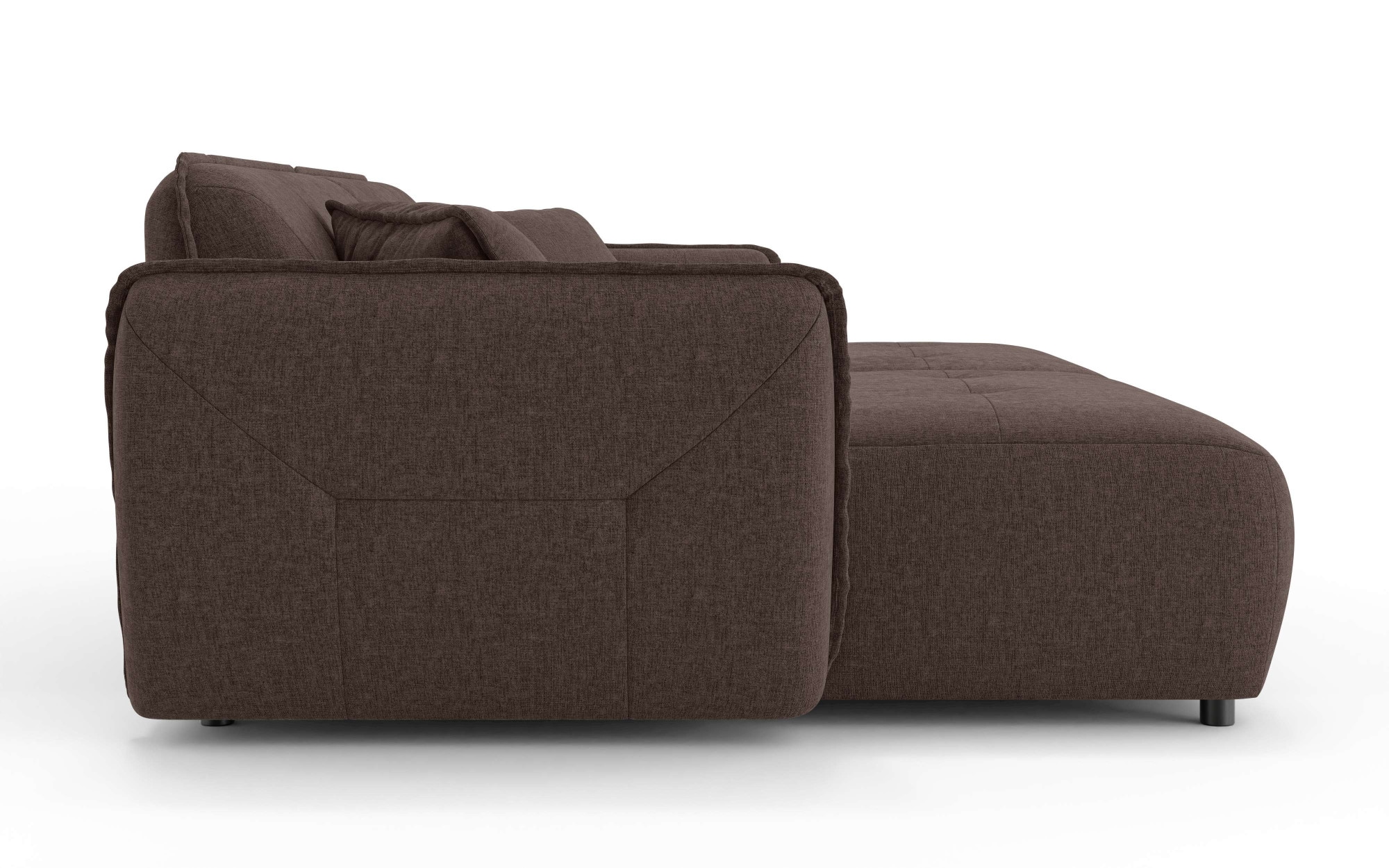 Home affaire Big-Sofa »MIRELDA Design-Sofa mit Steppungen, extra tief, Breite 251 cm«