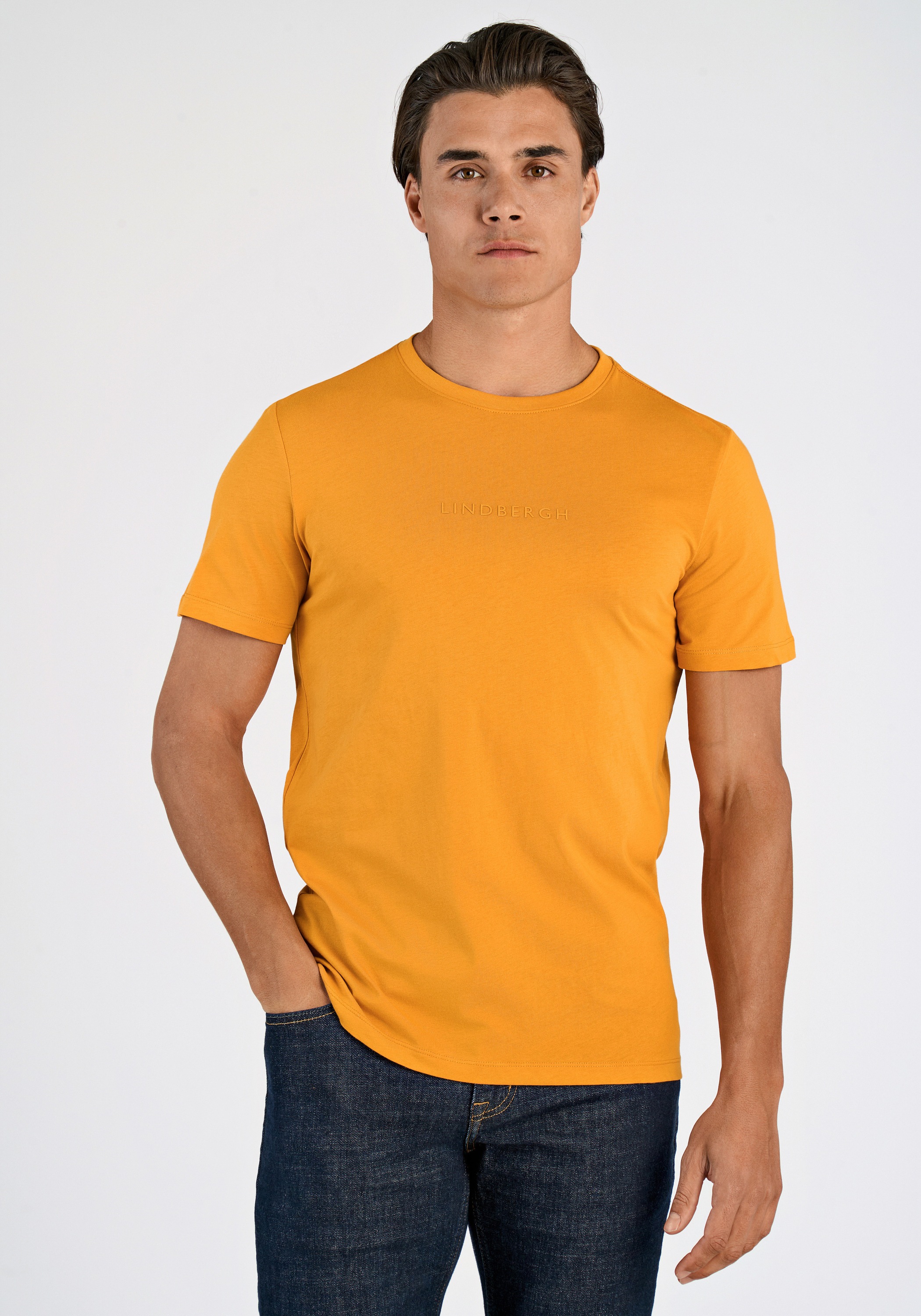 LINDBERGH Kurzarmshirt "T-Shirt (Kurzarm) Relaxed Fit"