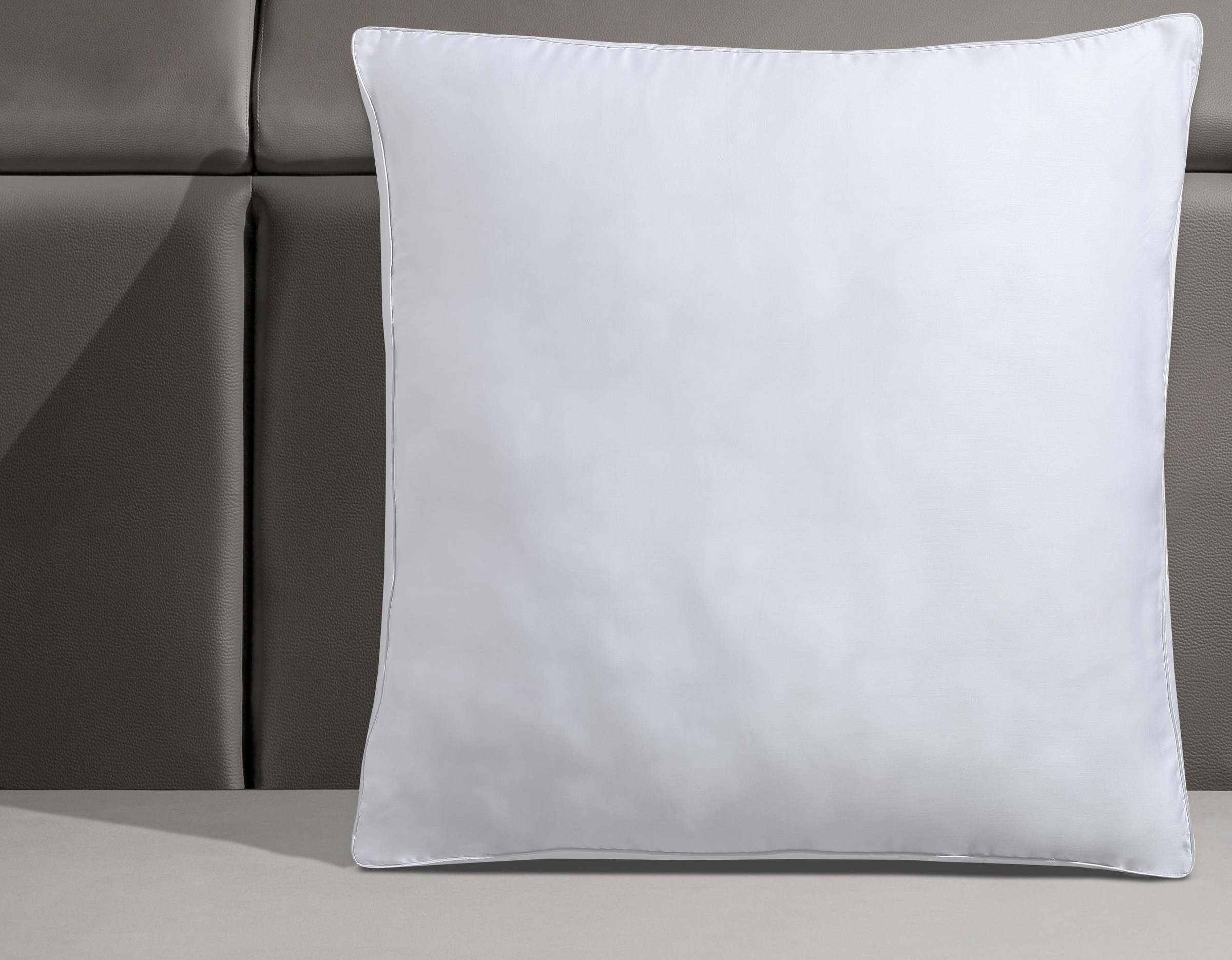 Älgdröm Synthetikkopfkissen »Lotus, Kopfkissen 40x80, 80x80«, Füllung: 100% Polyester, Bezug: 100% Lyocell, (1 St.), Kissen für erholsamen Schlaf, weich und langlebig