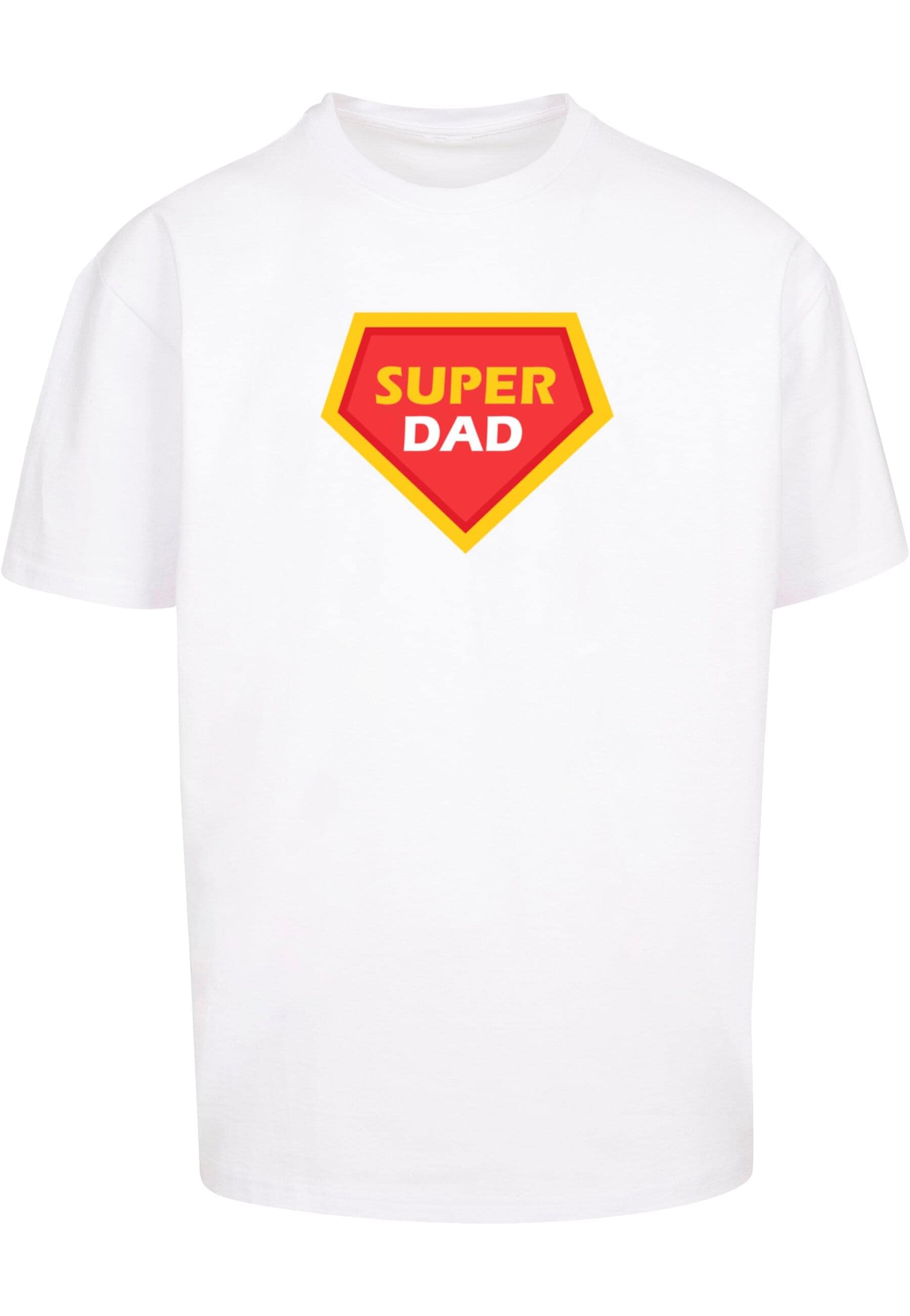 Merchcode T-Shirt "Merchcode Herren Fathers Day - Super dad Heavy Oversize günstig online kaufen