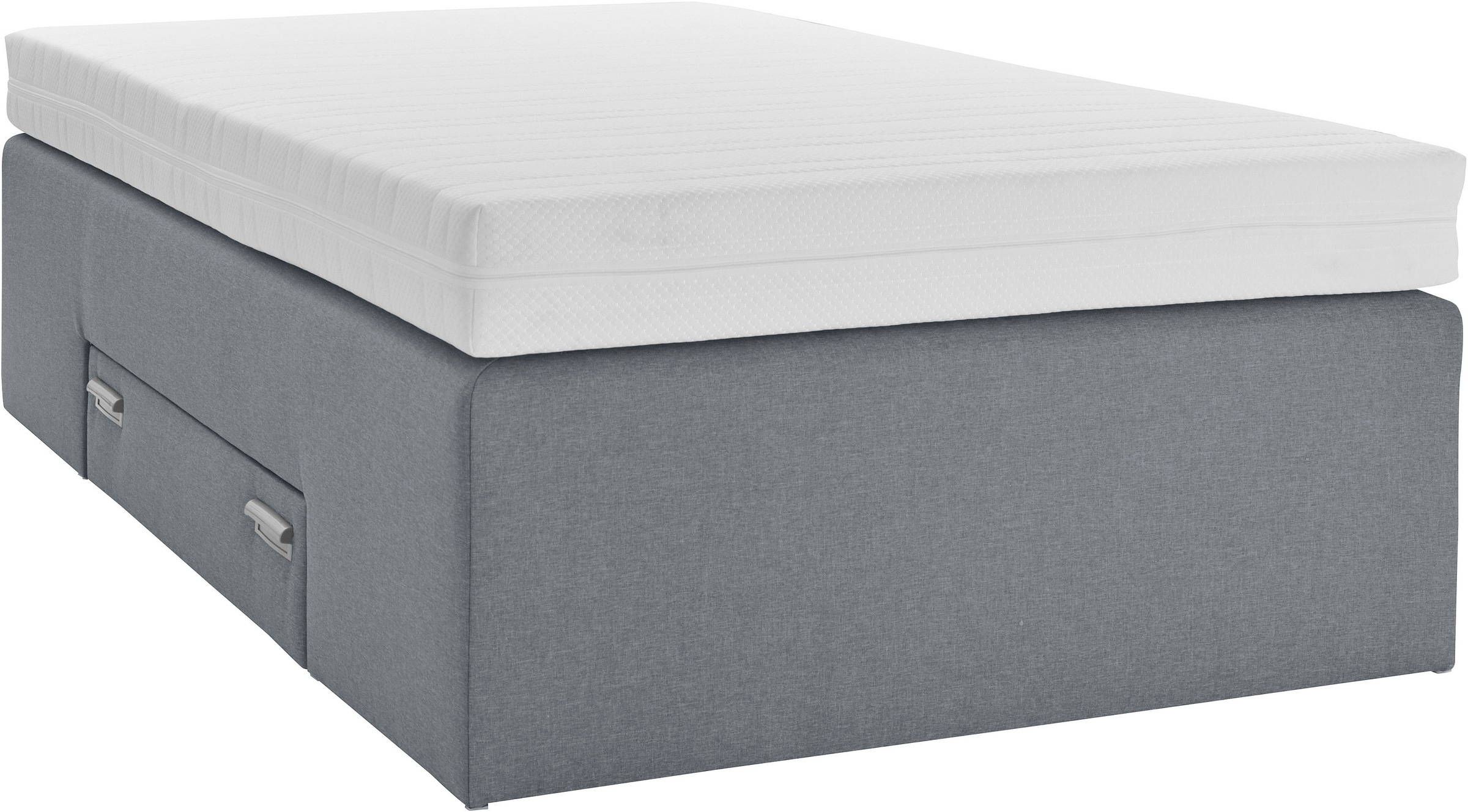Westfalia Boxspringbett Grau 120x200cm 3