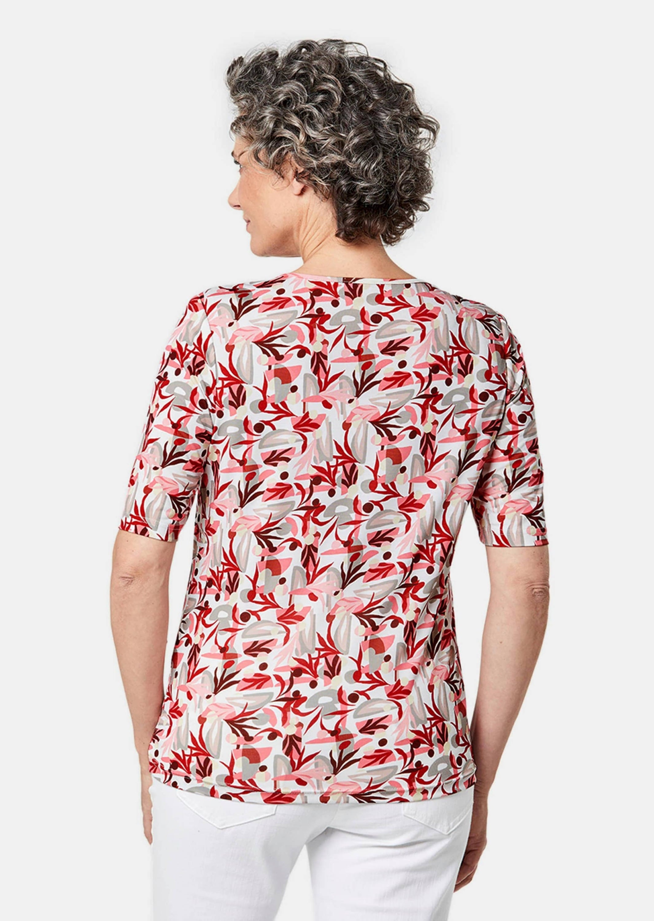 GOLDNER Print-Shirt »Druckshirt Druckshirt«