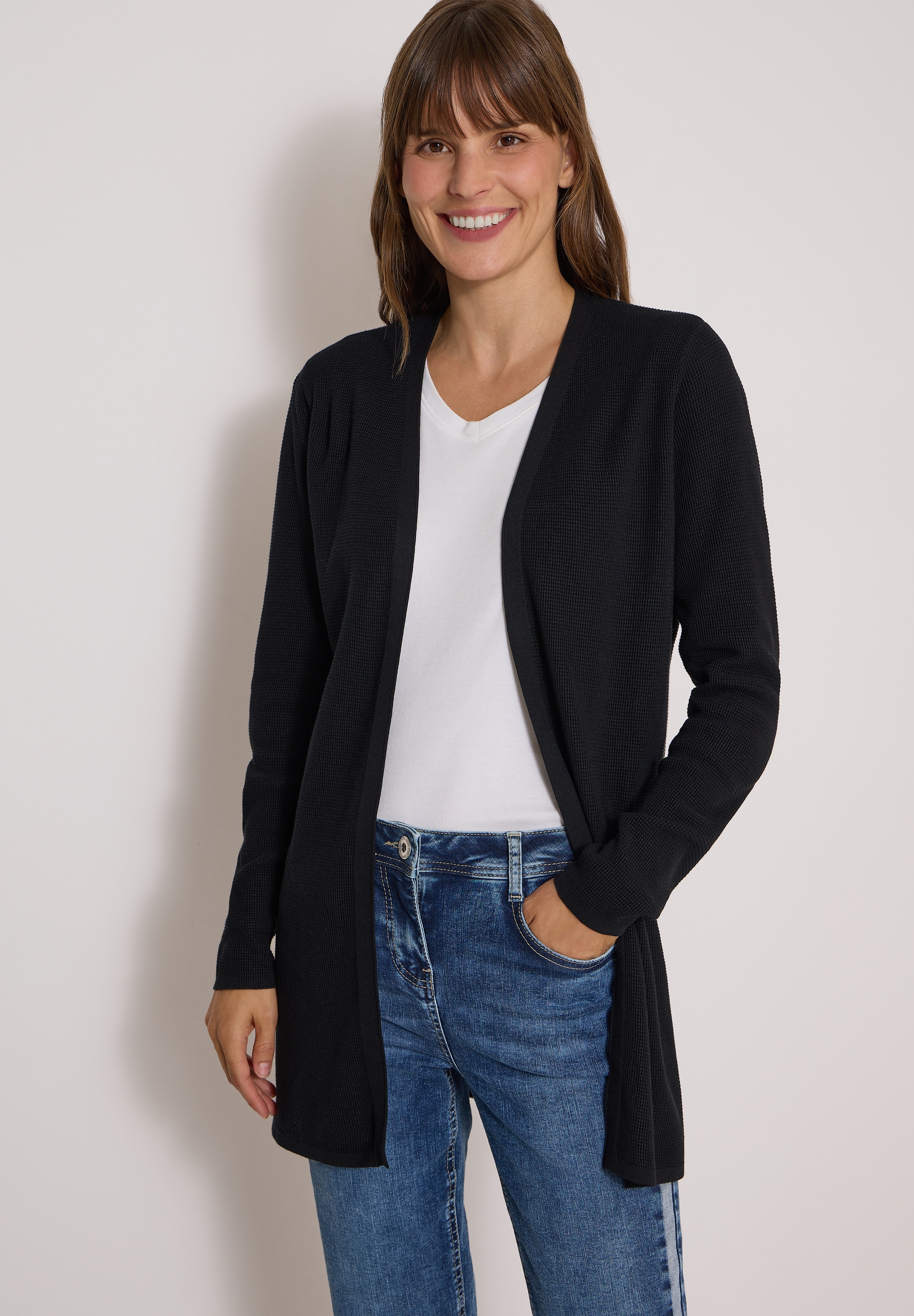 Cecil Cardigan in Unifarbe