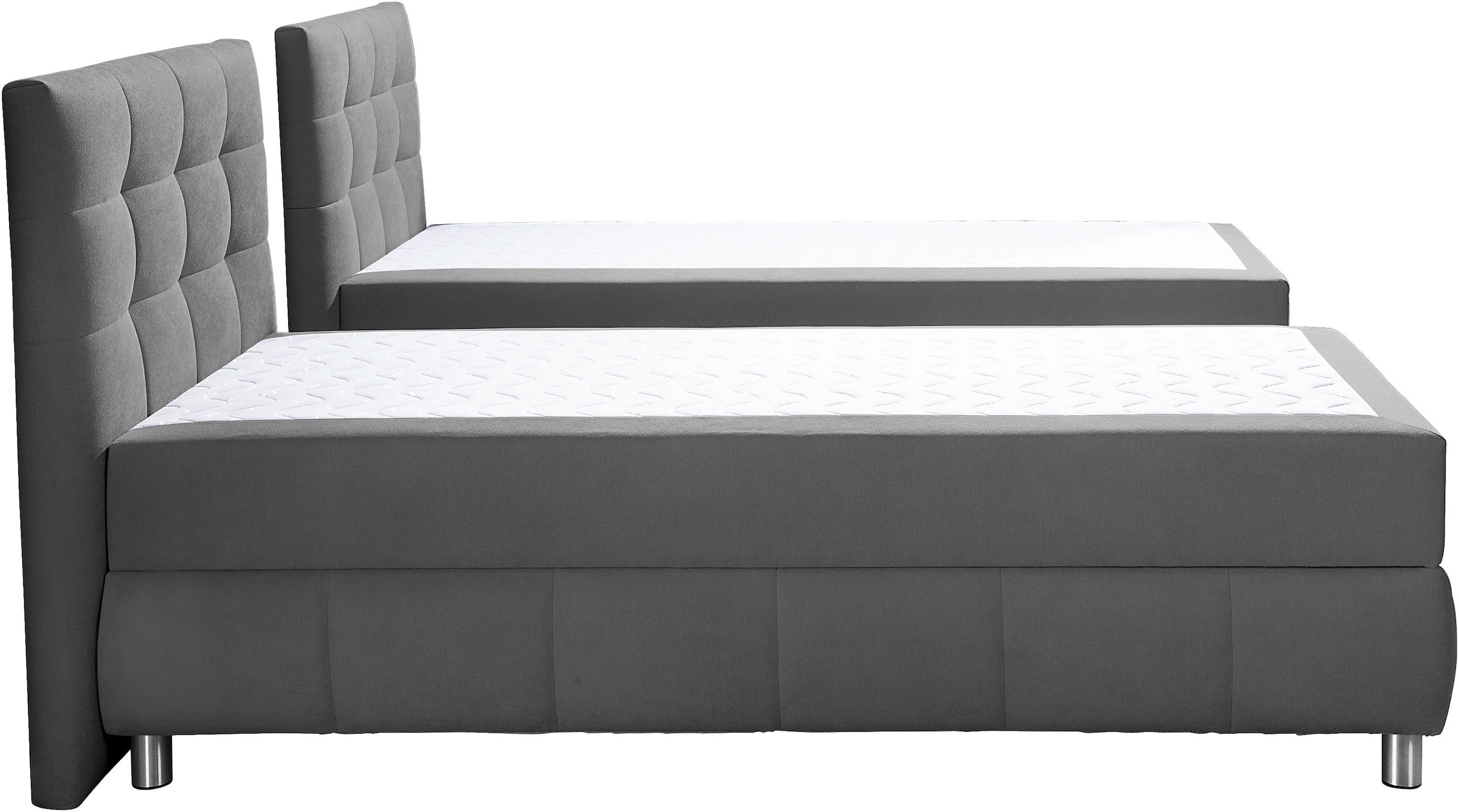 Home affaire Boxbett »Marvao  inkl. Bettkasten und Topper« Boxbett mit Bettkasten, inkl. Topper