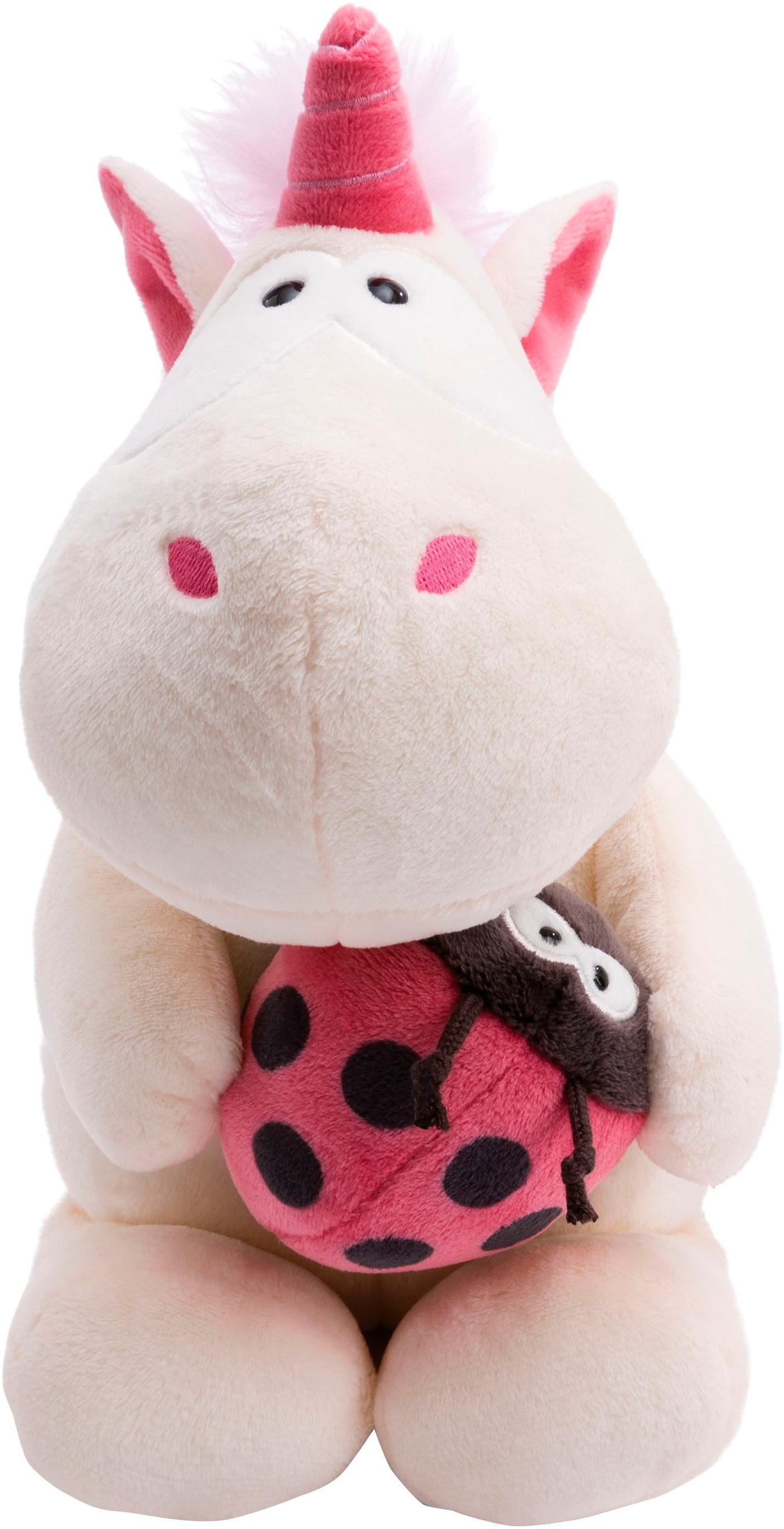 Nici Kuscheltier »Theodor & Friends, Einhorn Theodor mit Marienkäfer, 45 cm«