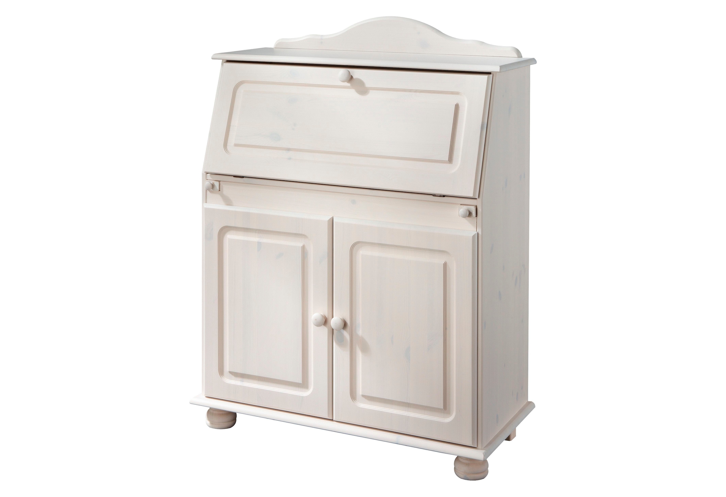 OTTO home "Mette, Schreibtisch im Landhausstil," aus Massivholz, Breite 82 günstig online kaufen