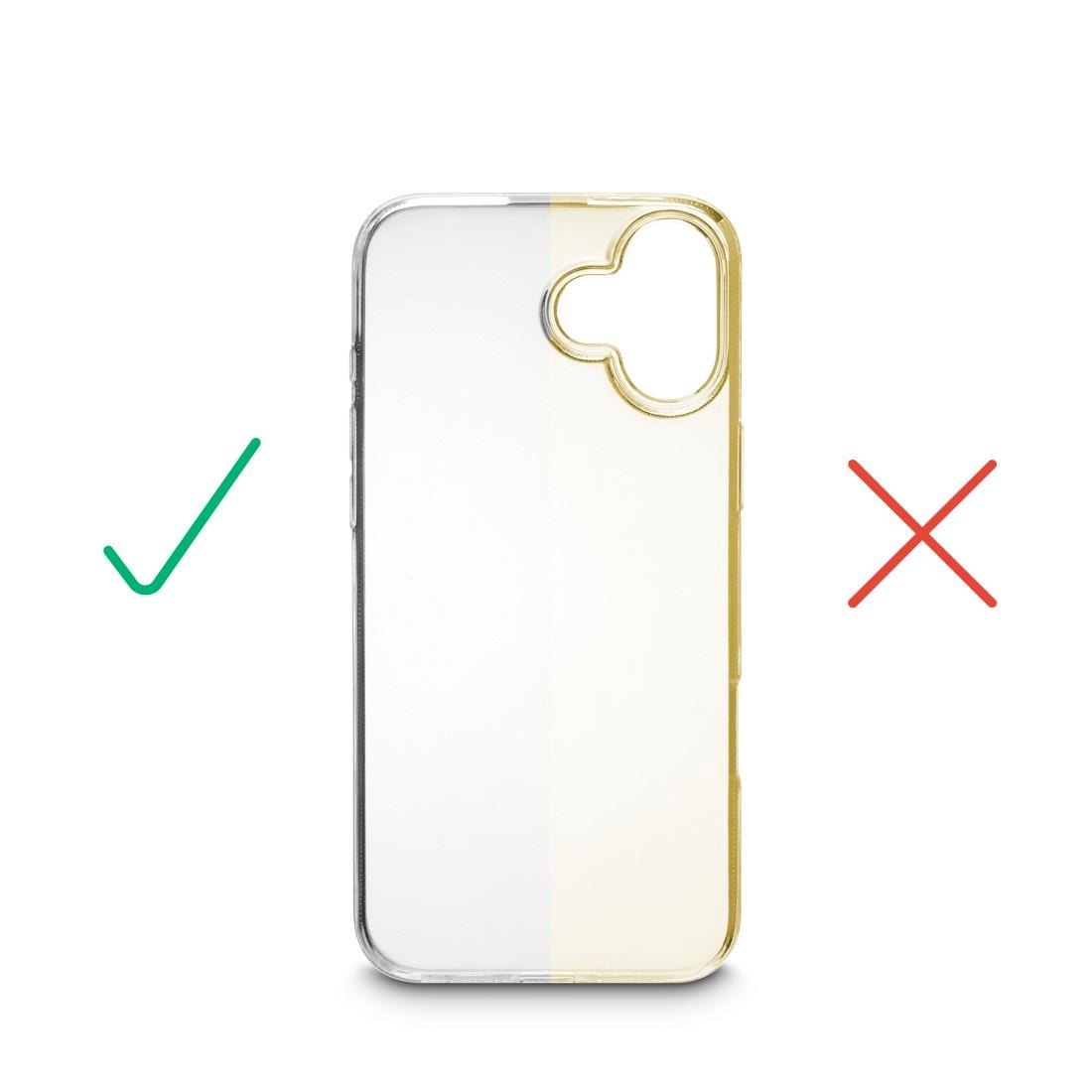 Hama Smartphone-Hülle »Handyhülle „Always Clear“ für iPhone 17 (kratzfest, ohne Vergilben)«