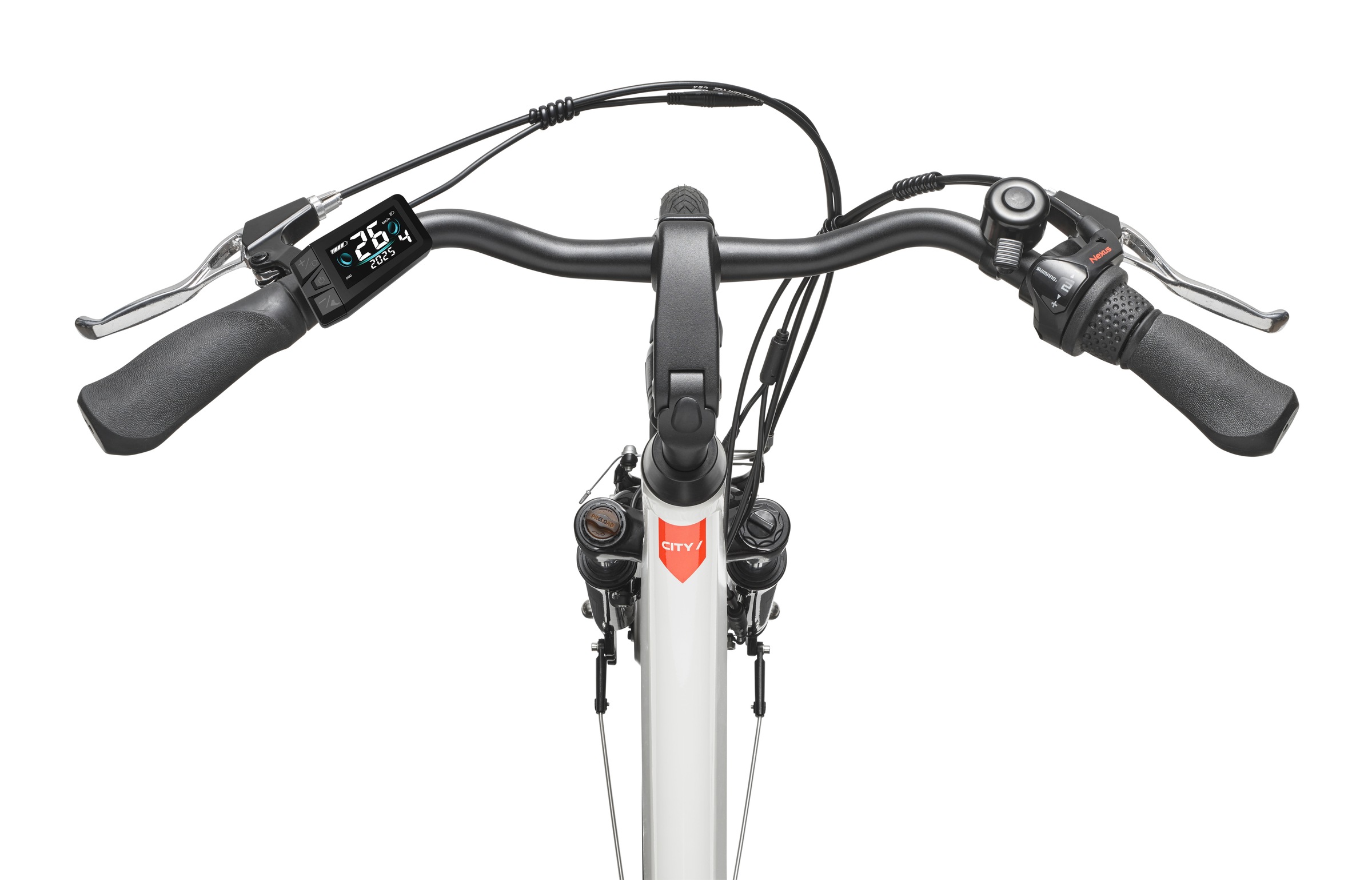 Telefunken »Cityrad Multitalent RC836« 3 Gang Shimano Shimano Nexus Schaltwerk Nabenschaltung Frontmotor 250 W